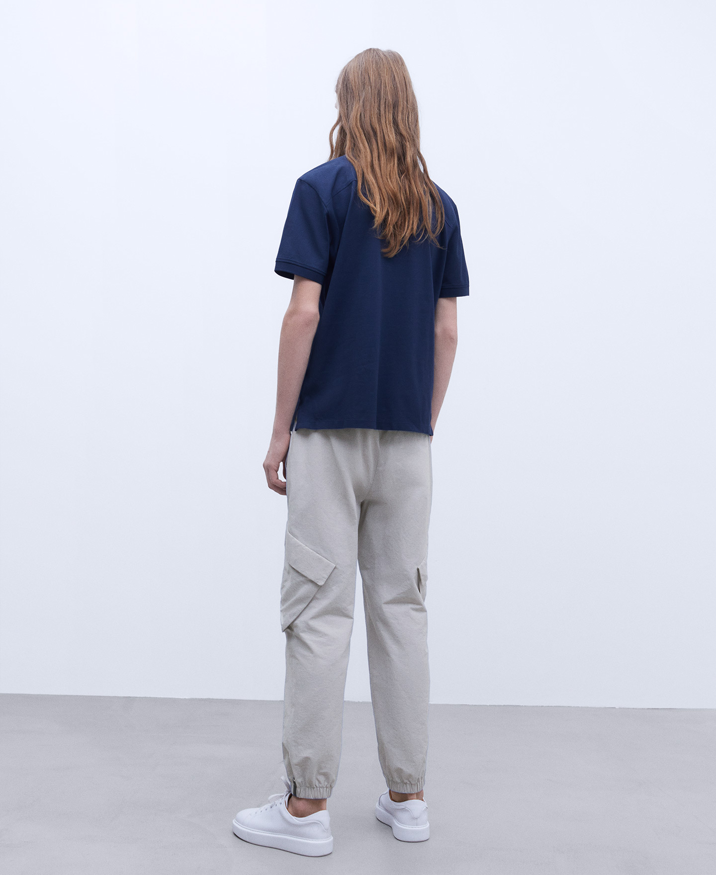 Cotton polo shirt image number 2