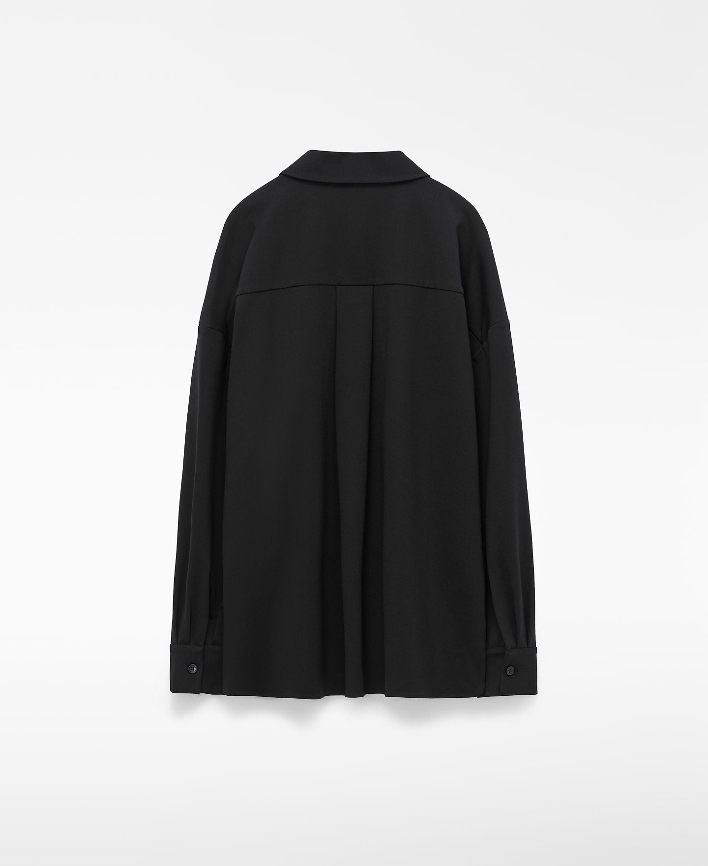 Spread collar loose shirt image number 5