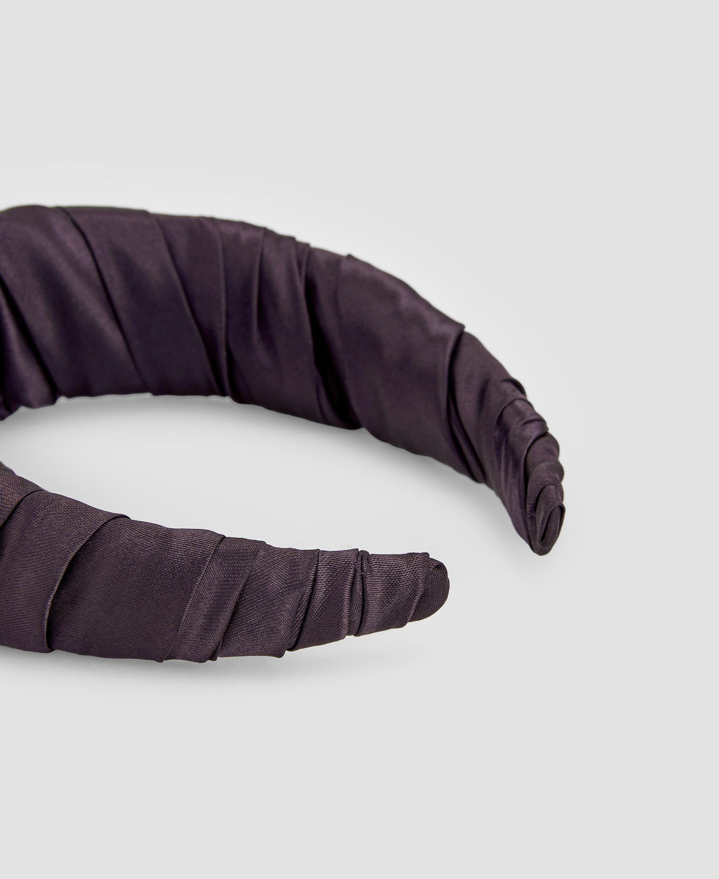 Gathered padded headband image number 1