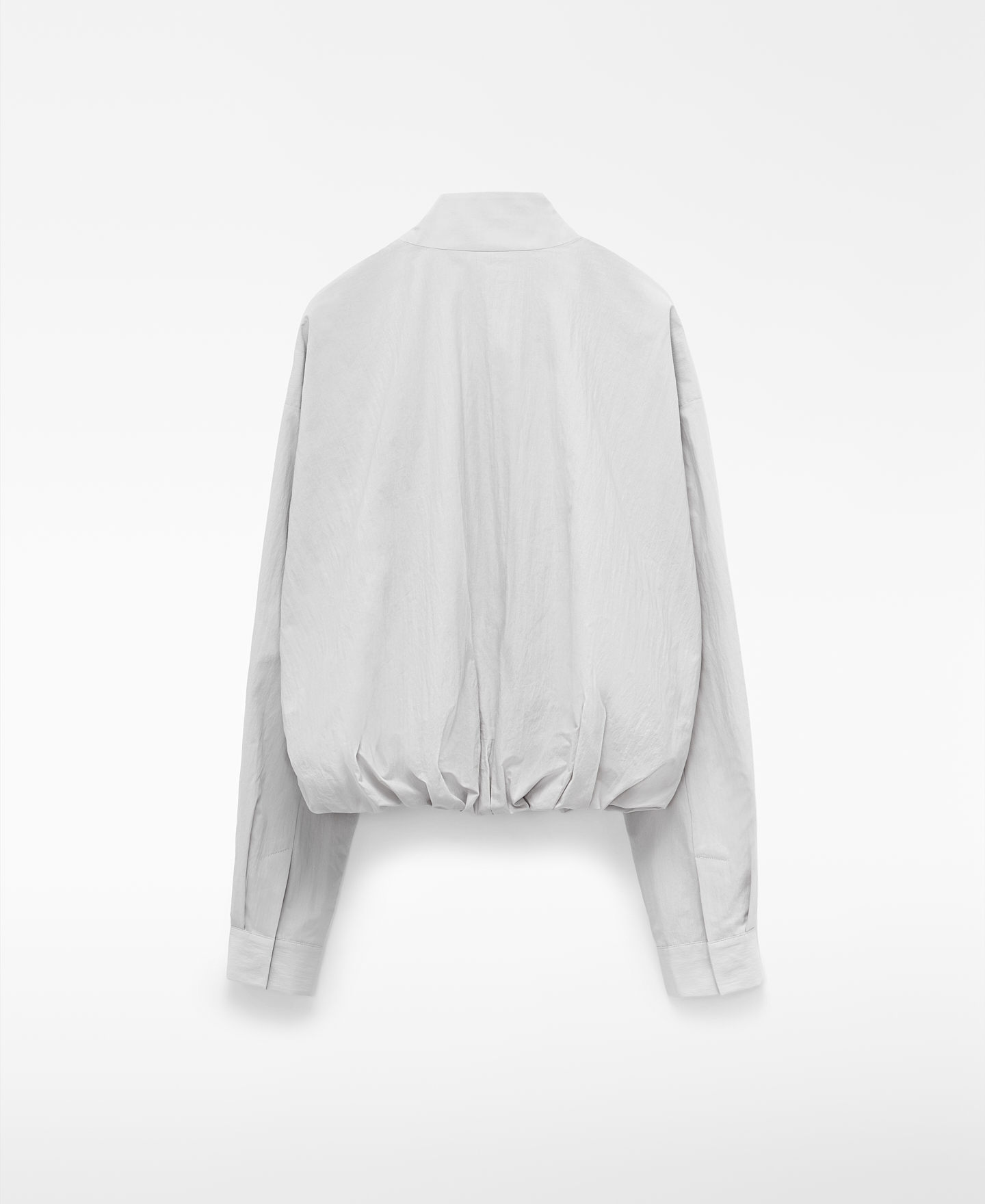 Band collar bomber jacket image number 5