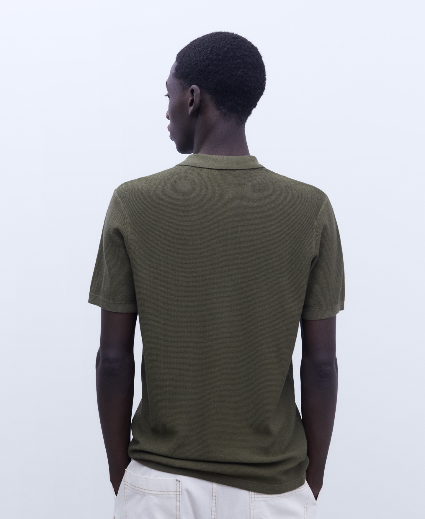 Polo regular fit sem botões image number 2