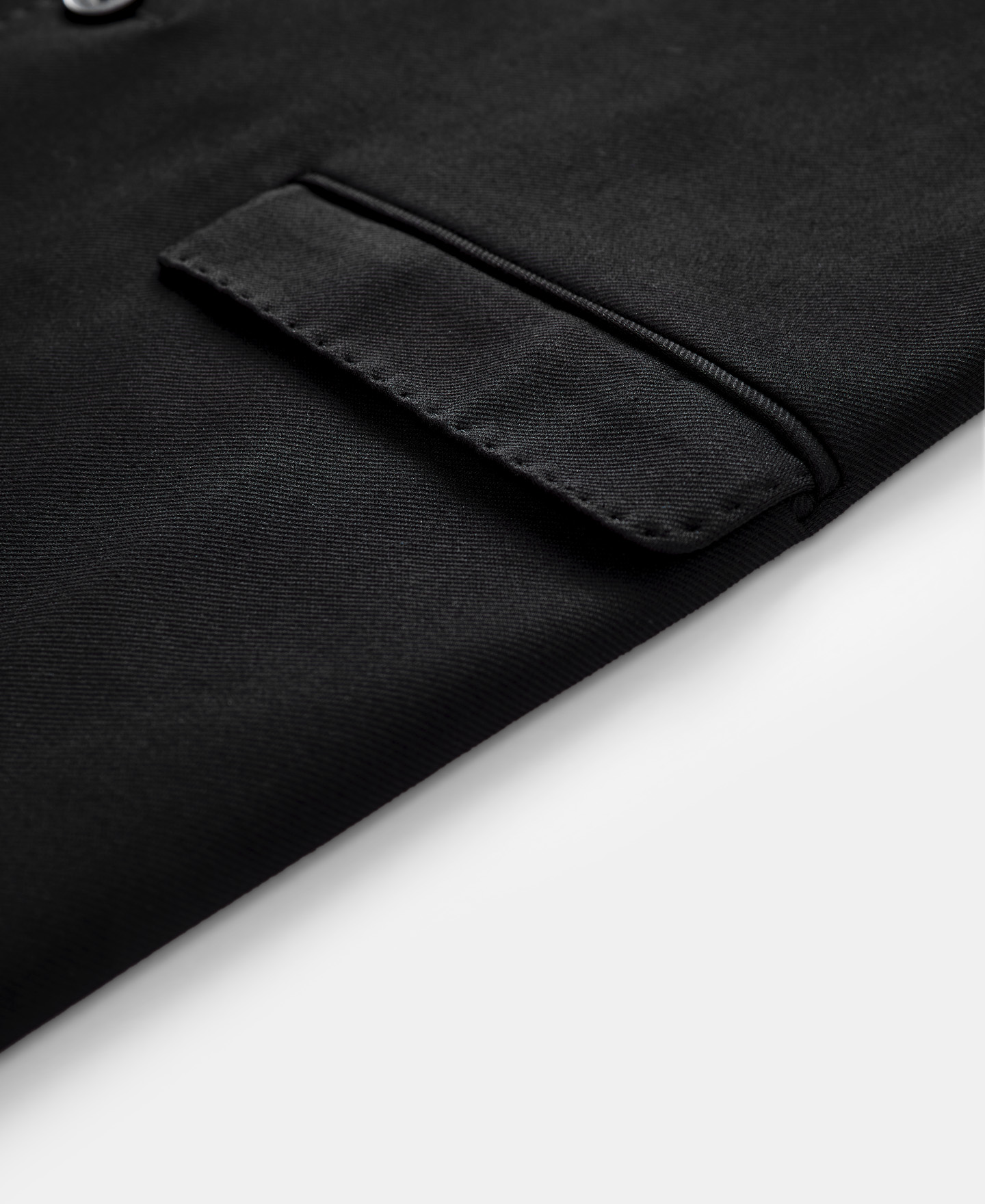 Twill jacket with mandarin collar image number 6