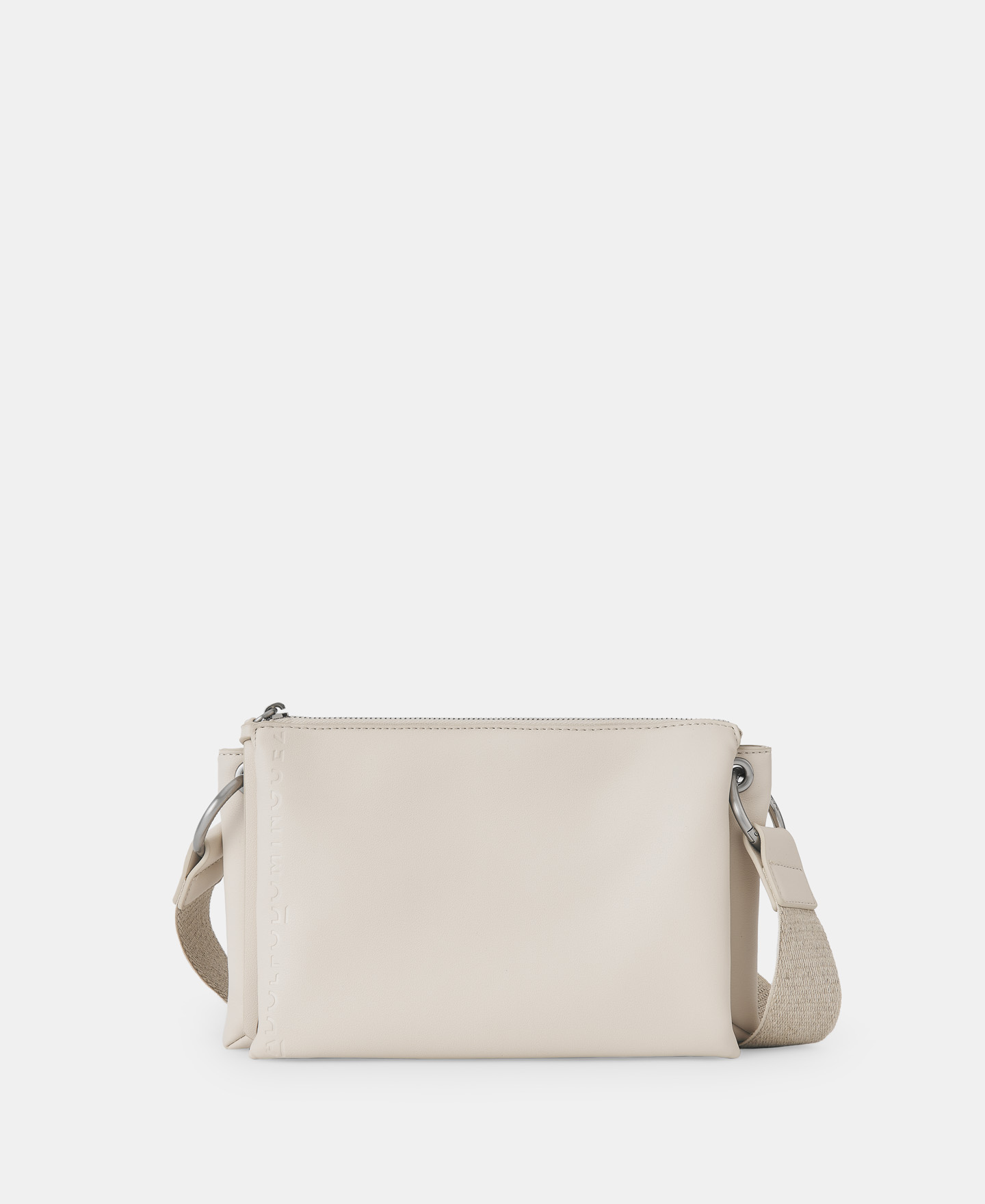 Faux leather medium shoulder bag image number 0