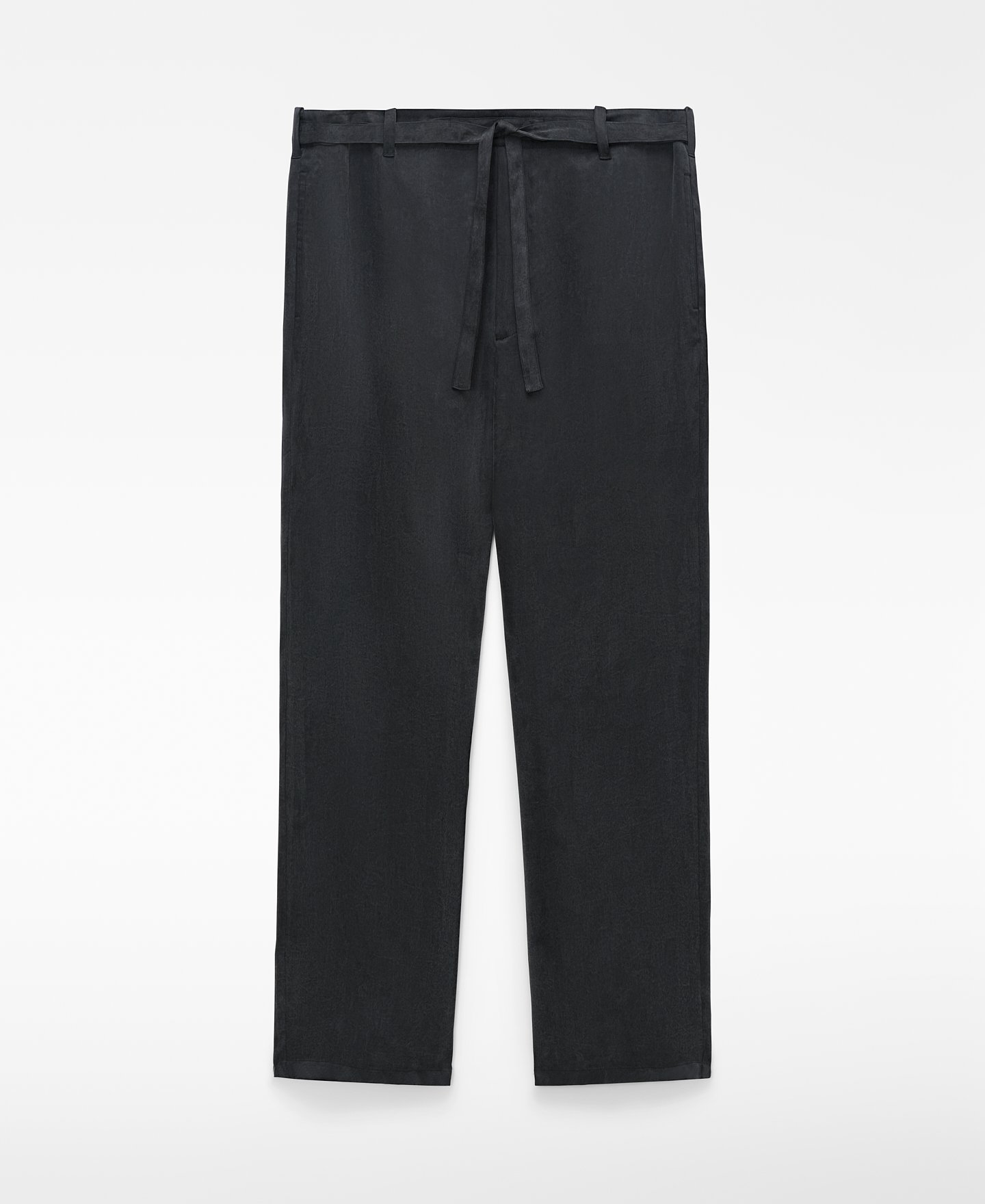 Relaxed fit trousers with cord detail image number 4