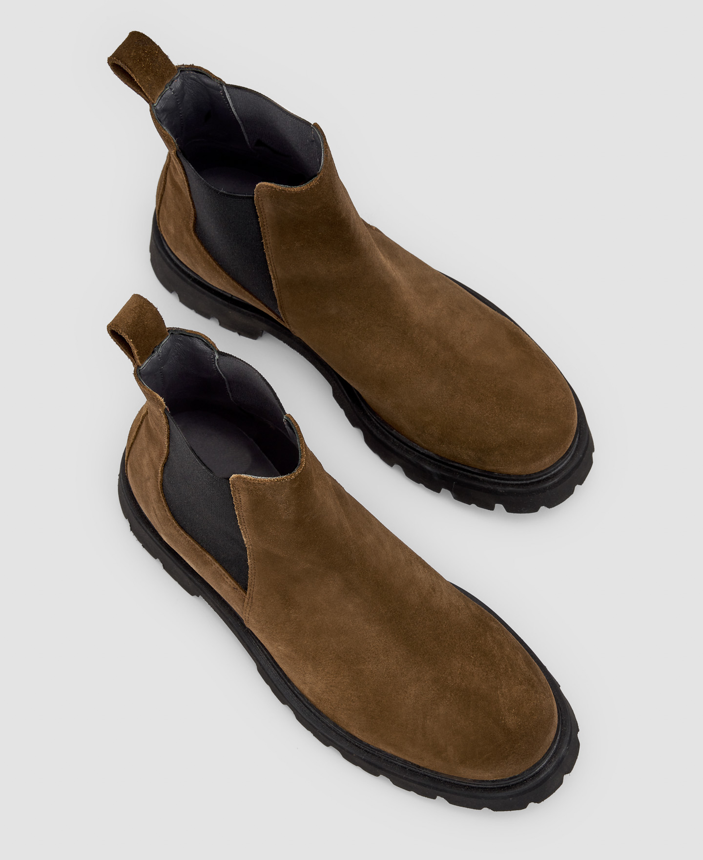 Chelsea boot in split suede image number 1