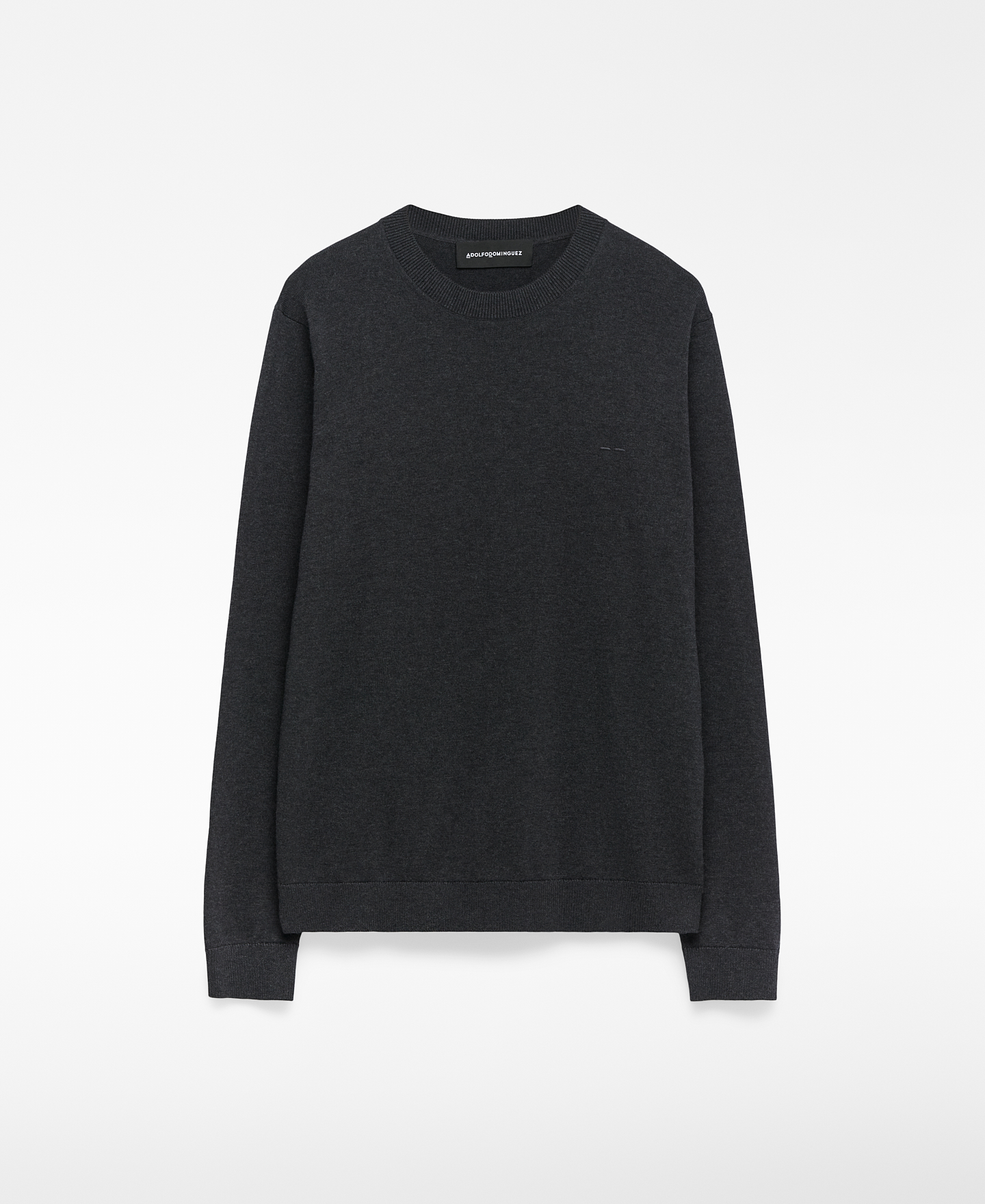 Regular fit crew collar sweater image number 4
