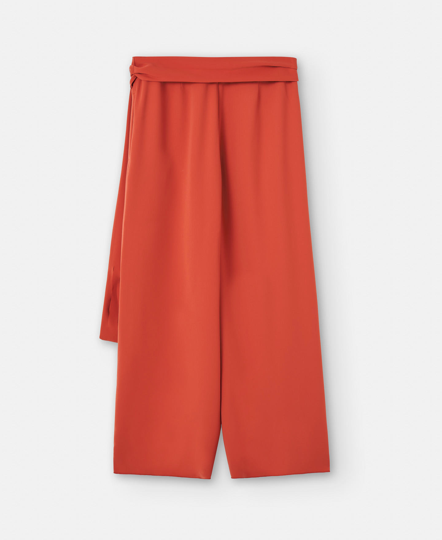 Palazzo trousers in recycled polyester image number 5