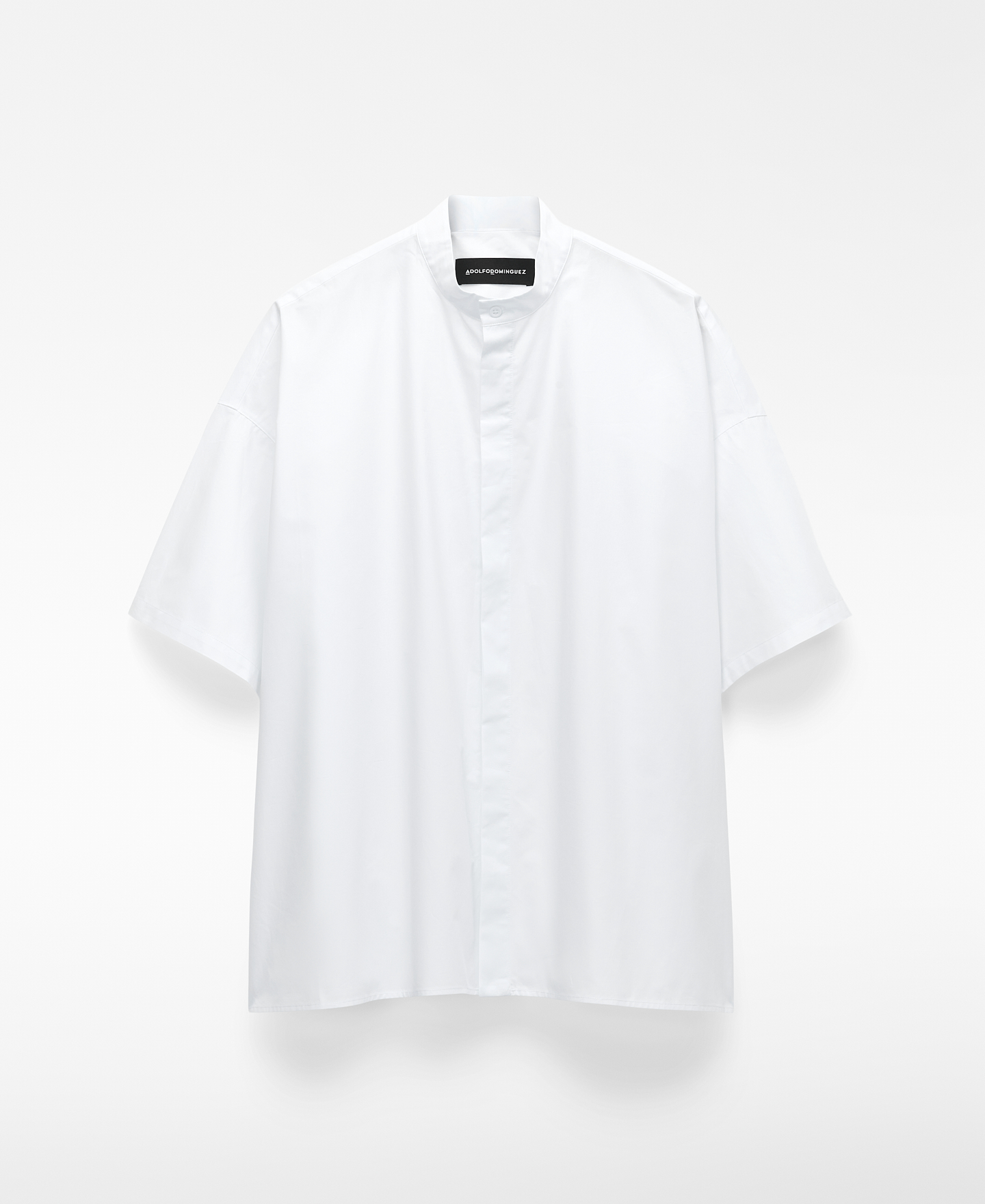 Organic cotton oversize boxy shirt image number 4