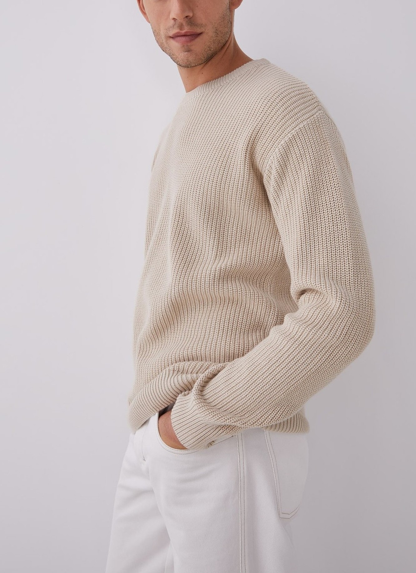 Jersey de algodón en punto inglés image number 3