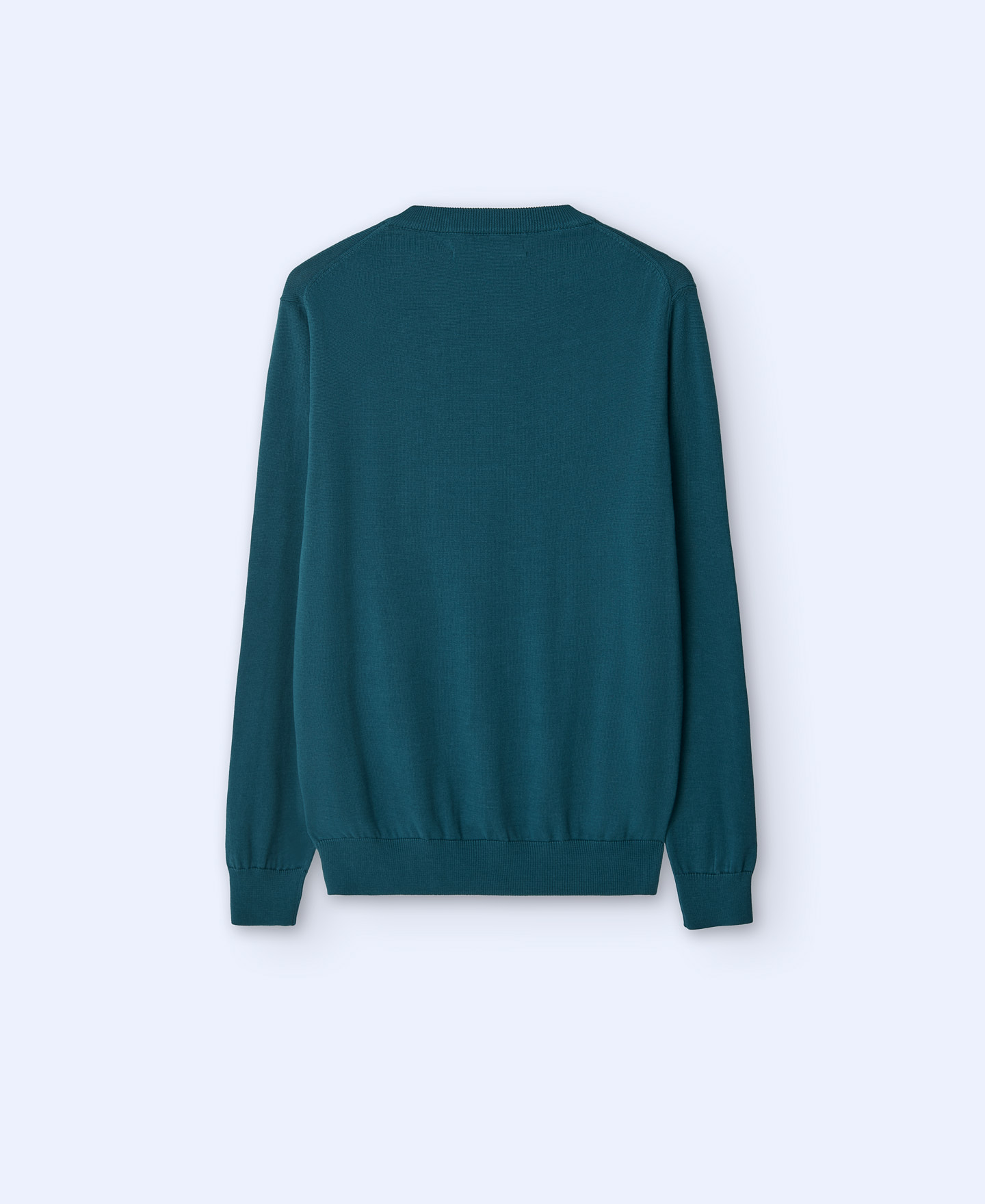 Organic cotton crew neck sweater image number 1