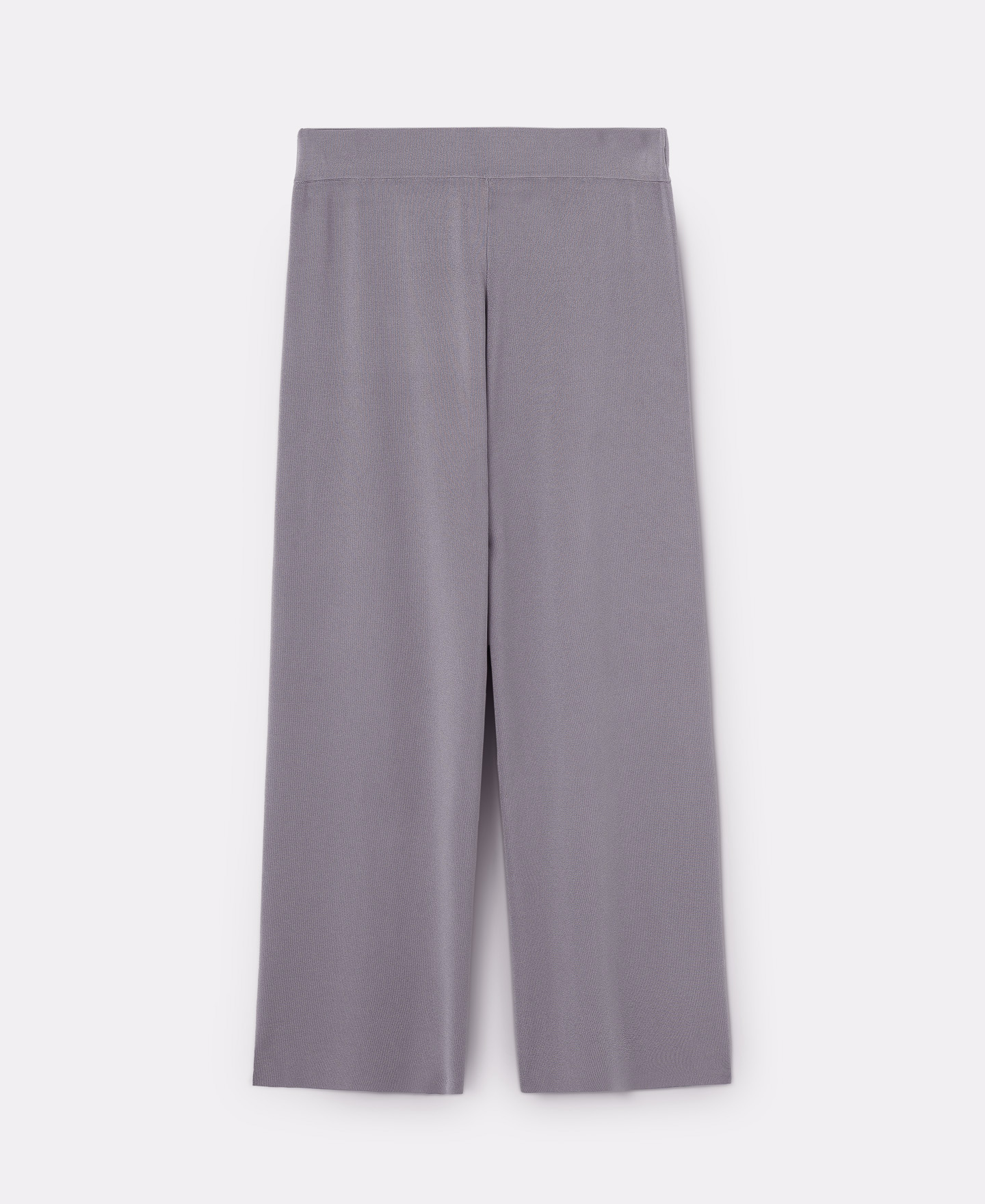 Rubber knit high rise pants image number 4