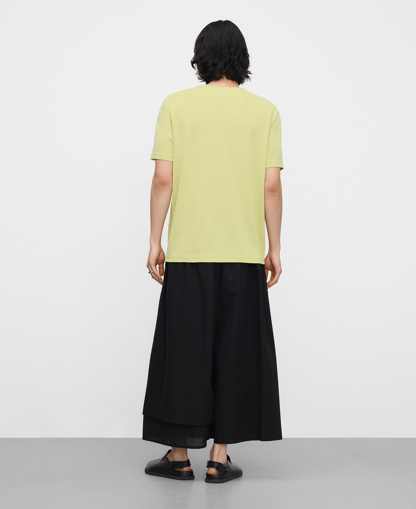 Modal crew collar T-shirt image number 2