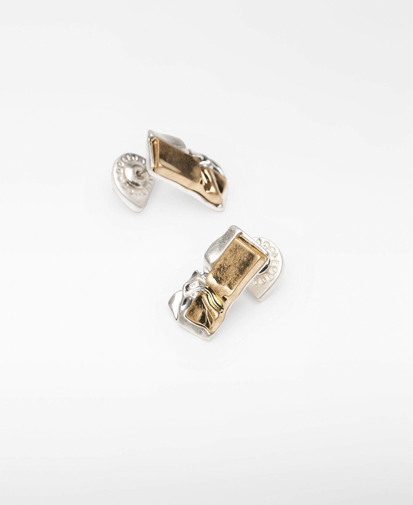 Small double-lacquered earrings woman image number 1