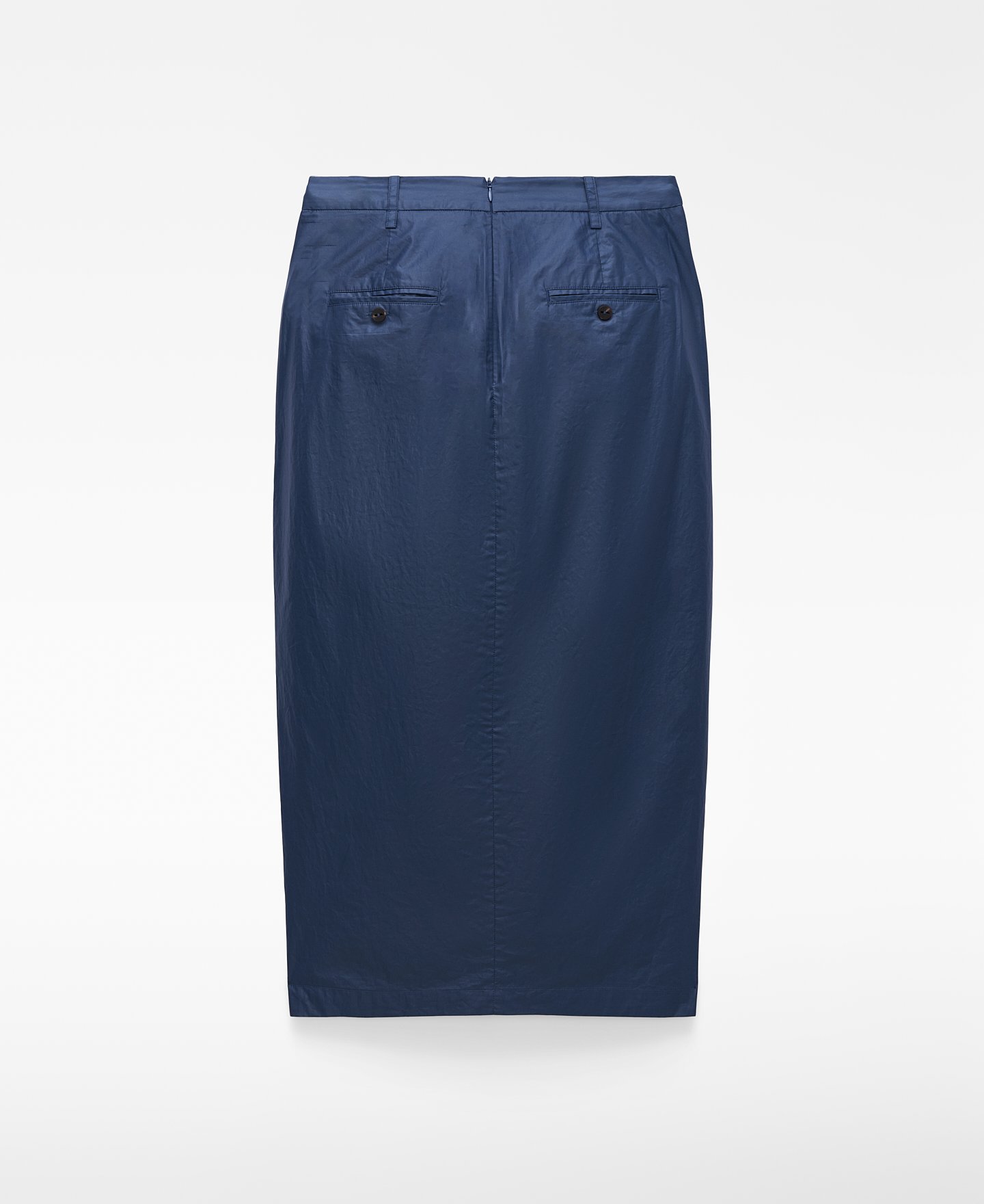 Pencil skirt with wrap front image number 5