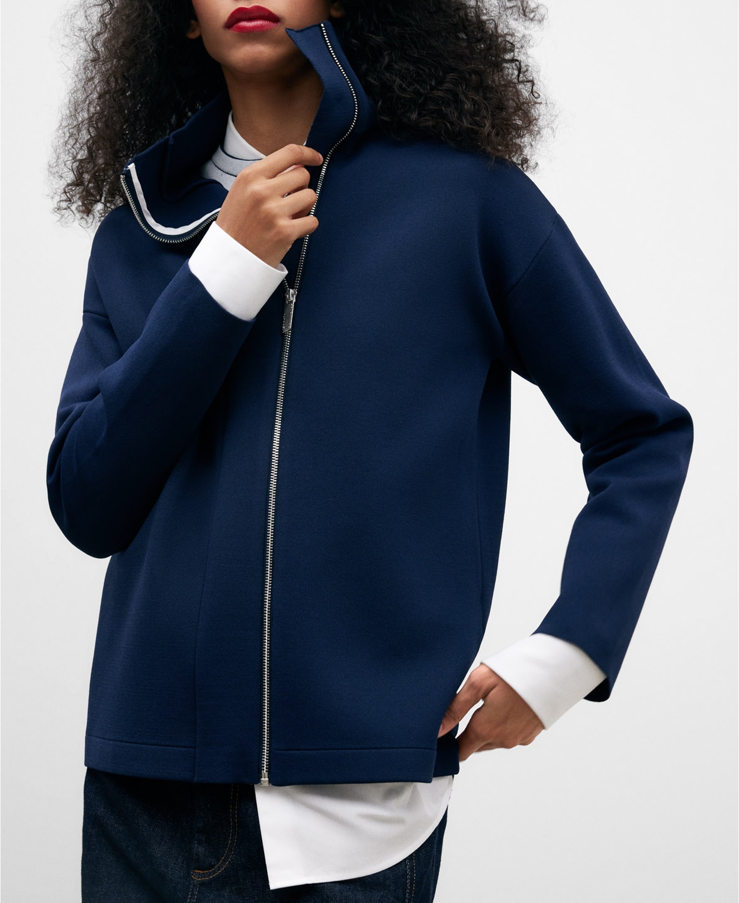 Chimney collar jacket image number 0