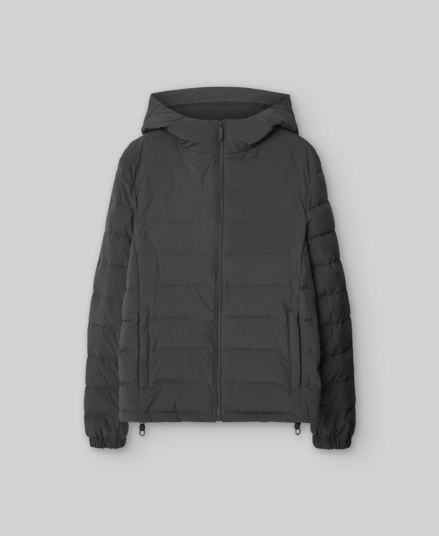 Quilted hooded coat man image number 4
