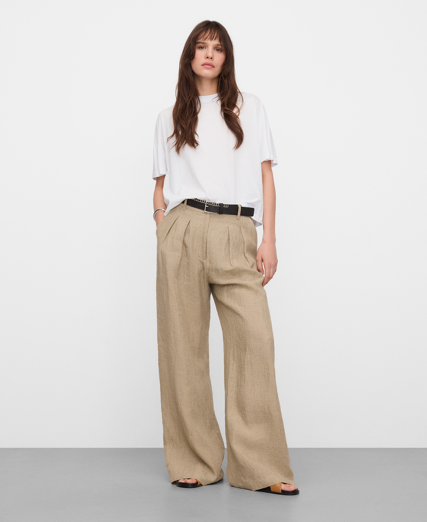 PYRATEX&reg; スパニッシュコットンAラインT-シャツ image number 1