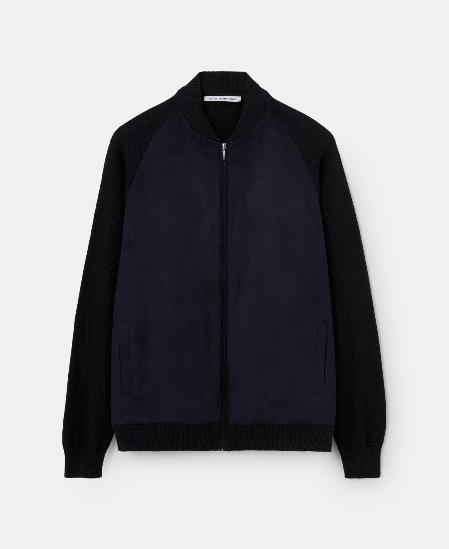 Cardigan varsity con cremallera image number 0