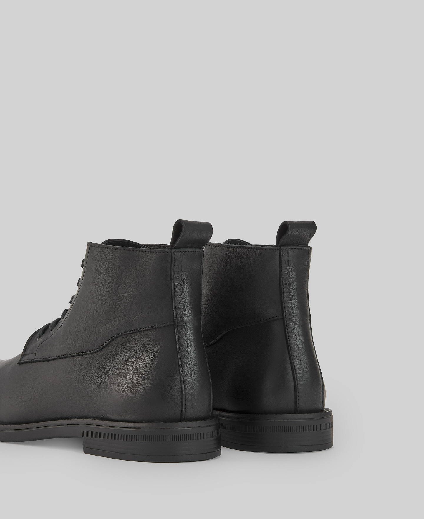 Bota cordones piel responsable hombre image number 2