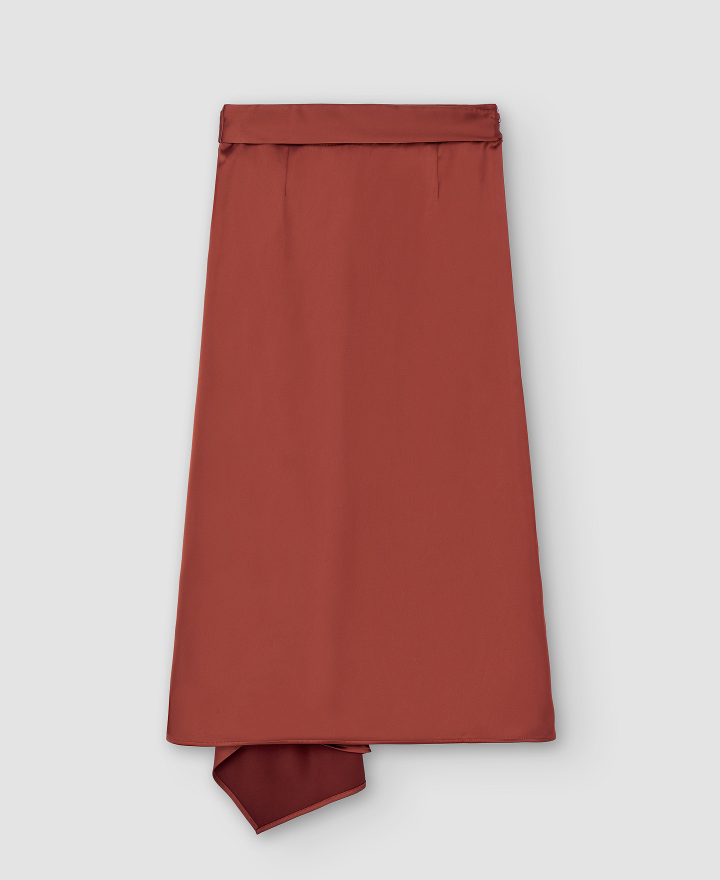 Recycled polyester midi skirt image number 5