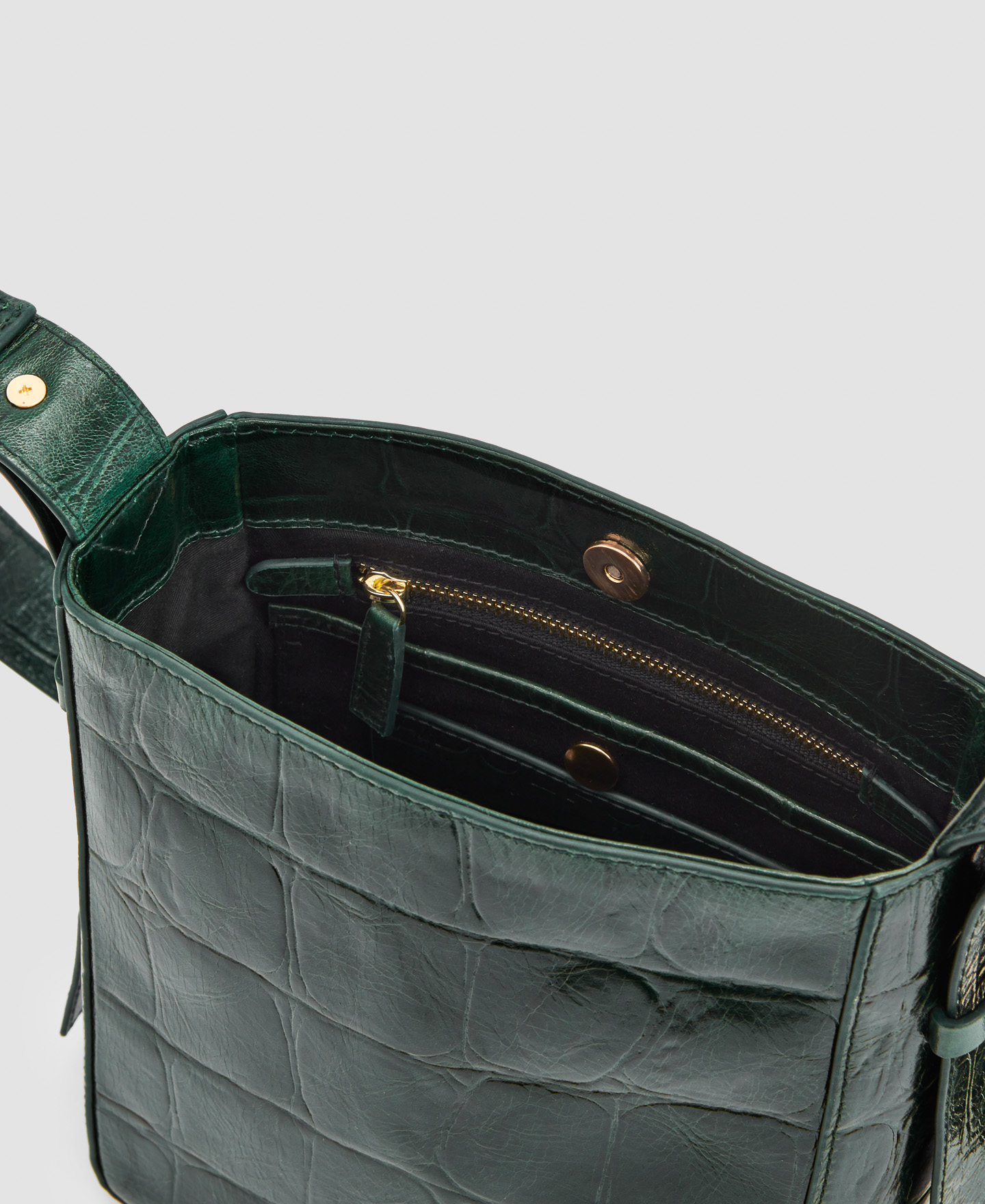 Leather bucket bag image number 2