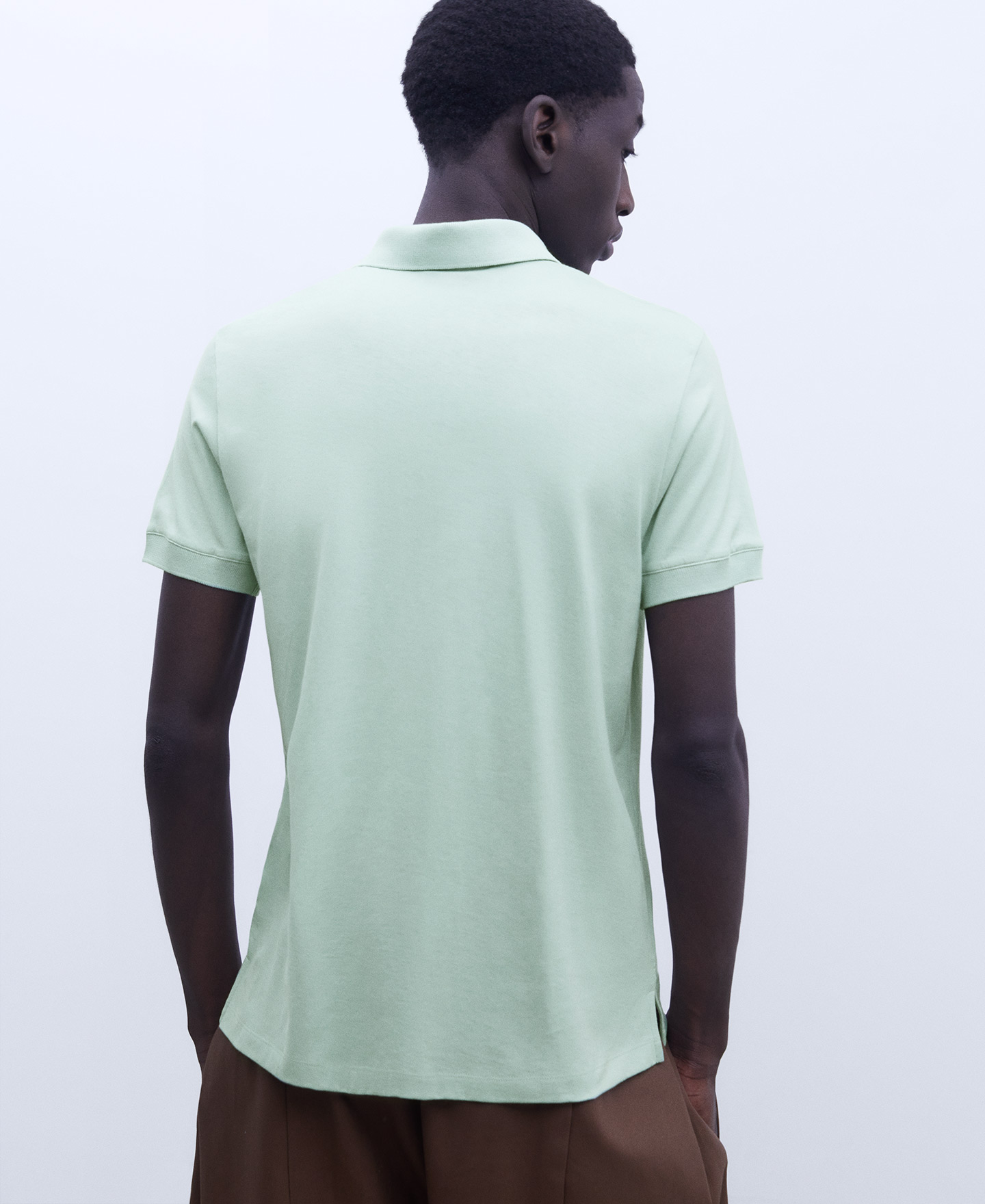 Cotton polo shirt image number 2