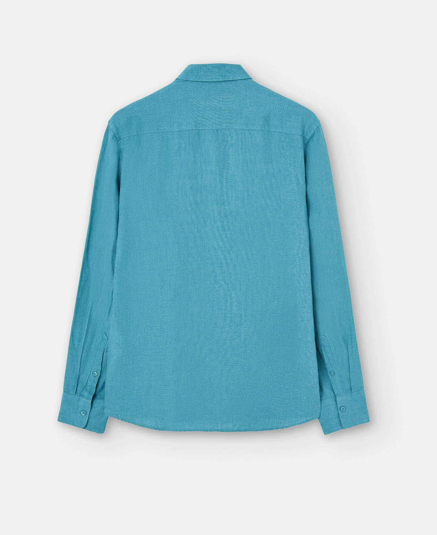 100% linen lapel collar shirt image number 5