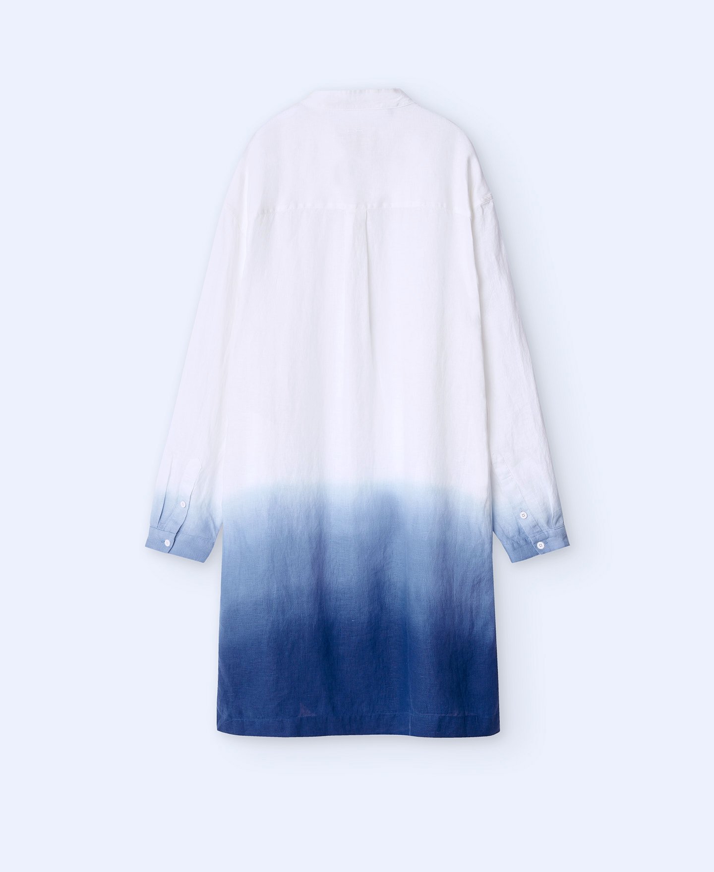 Kaftan cuello Mao en lino europeo image number 5