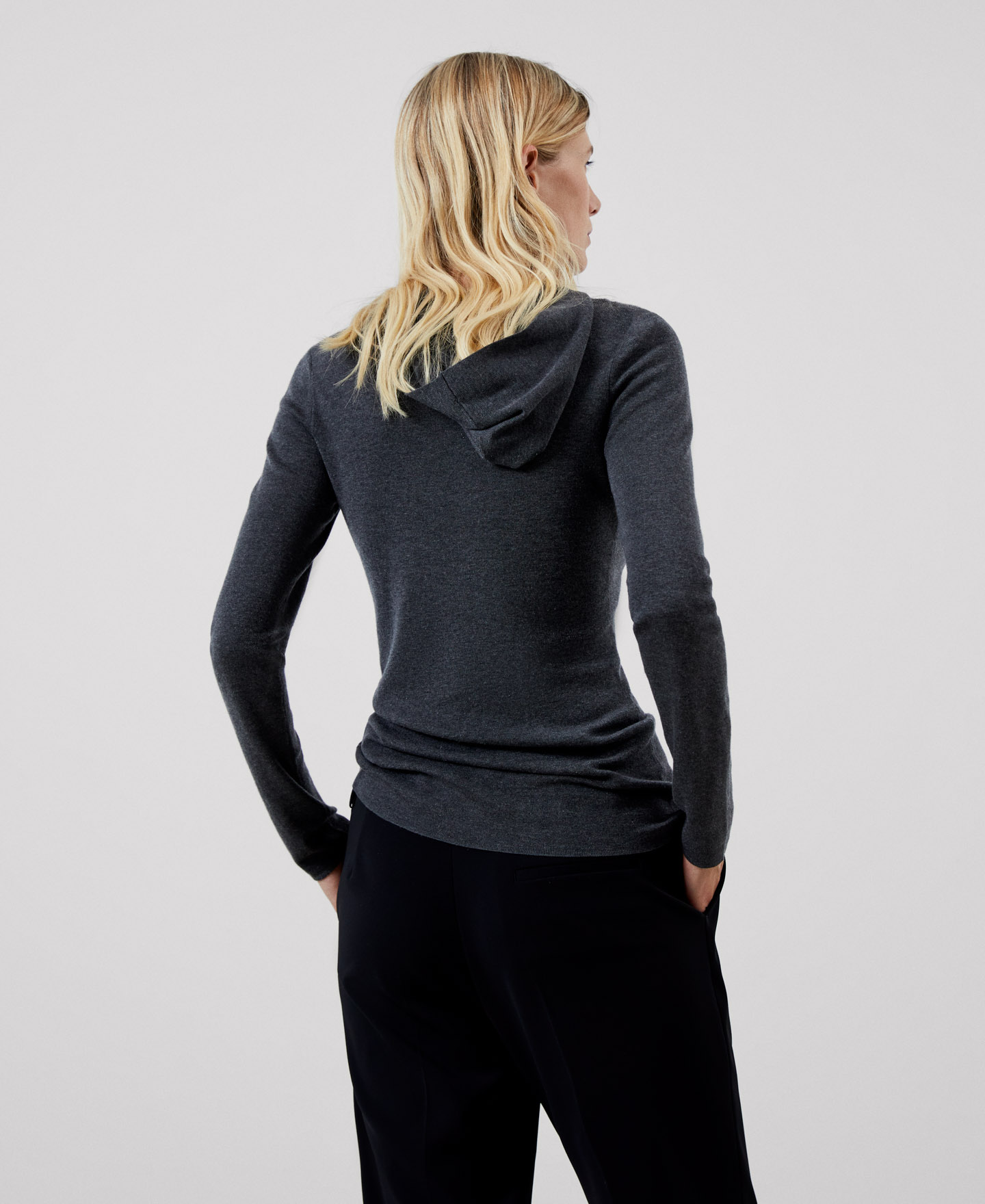 Wool and Lenzing lyocell sweater image number 2