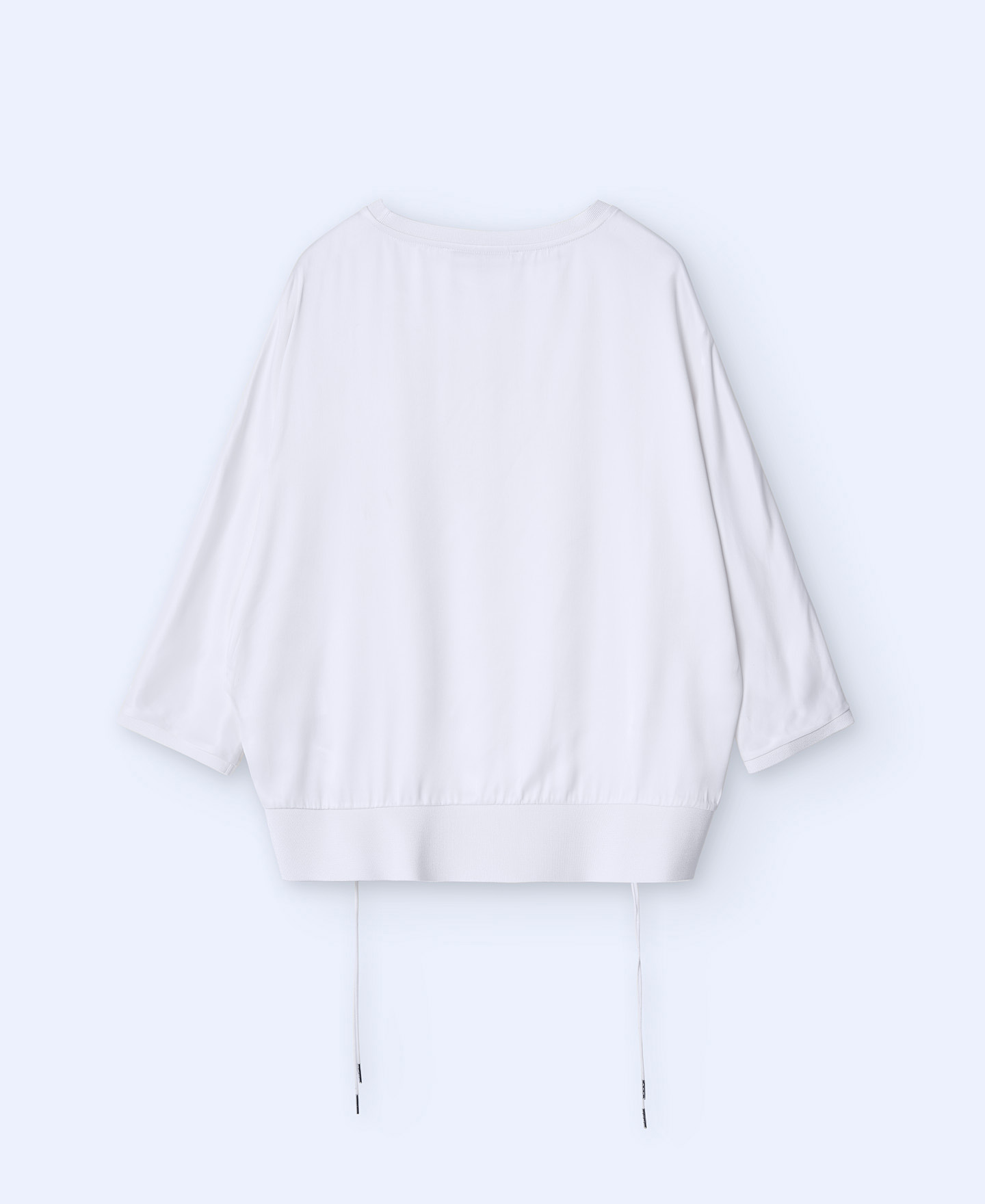 Drawstring fluid shirt image number 5