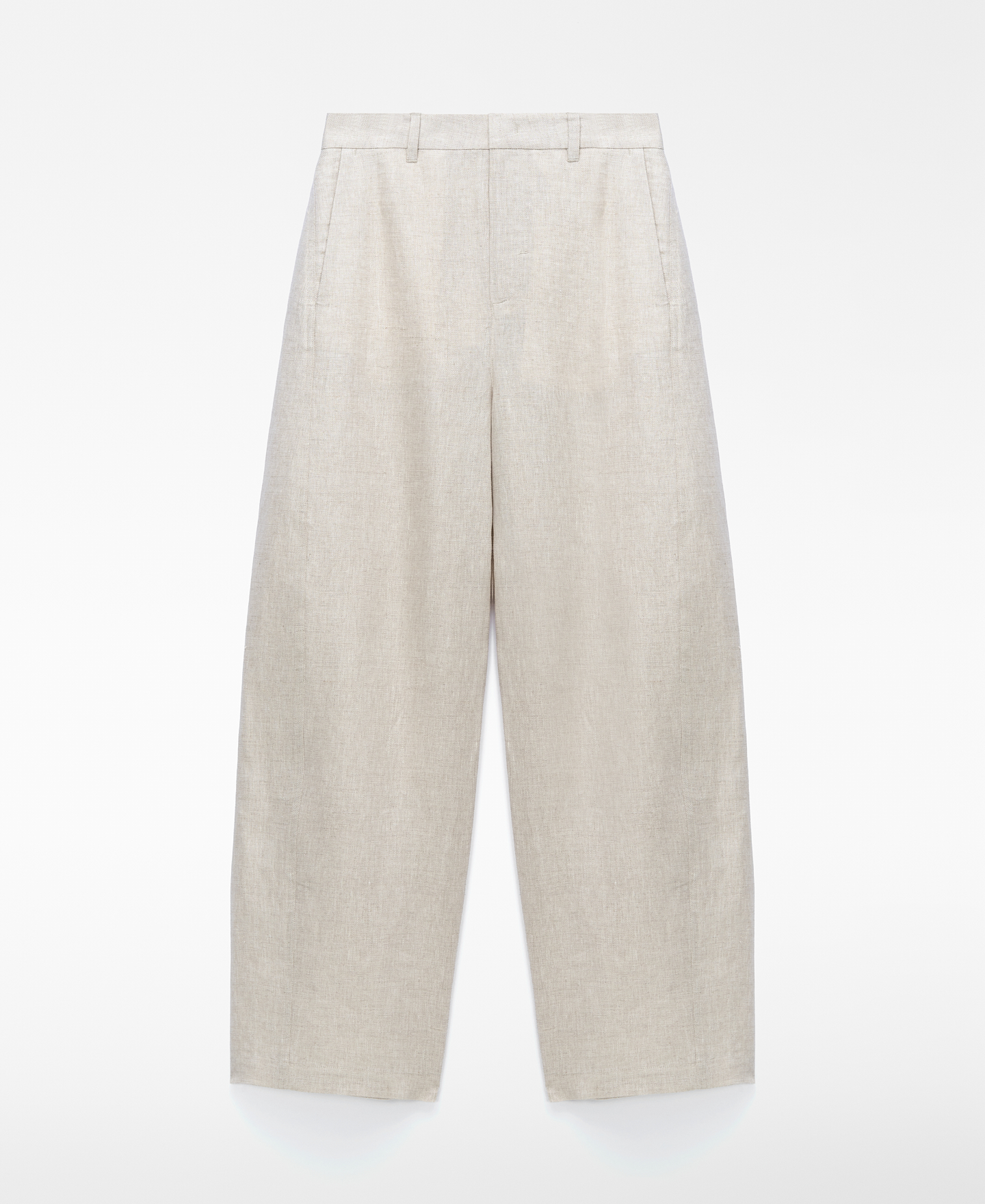 Hose mit Barrel-Fit aus europ&auml;ischem Leinen image number 4