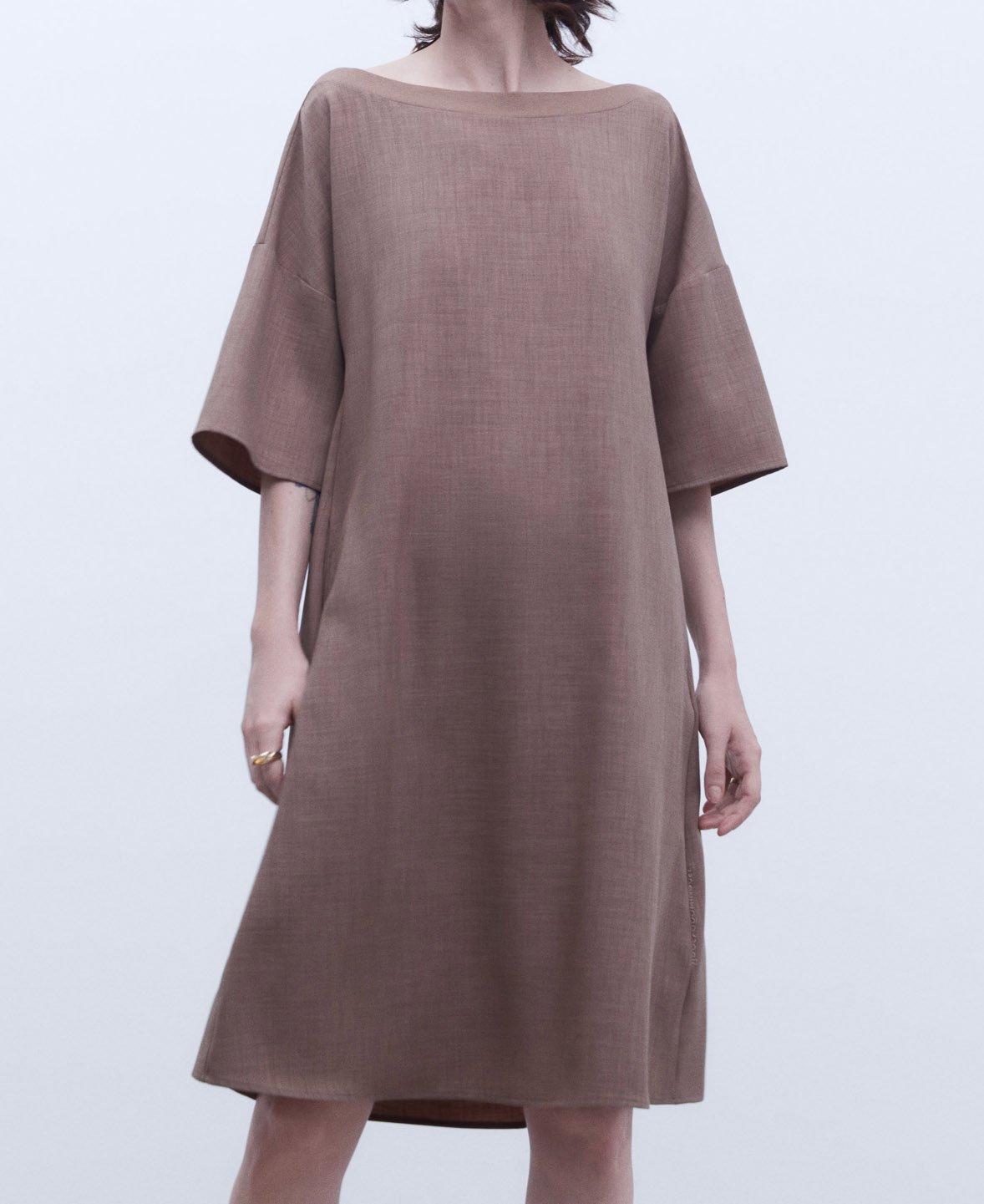 A-line short dress image number 0