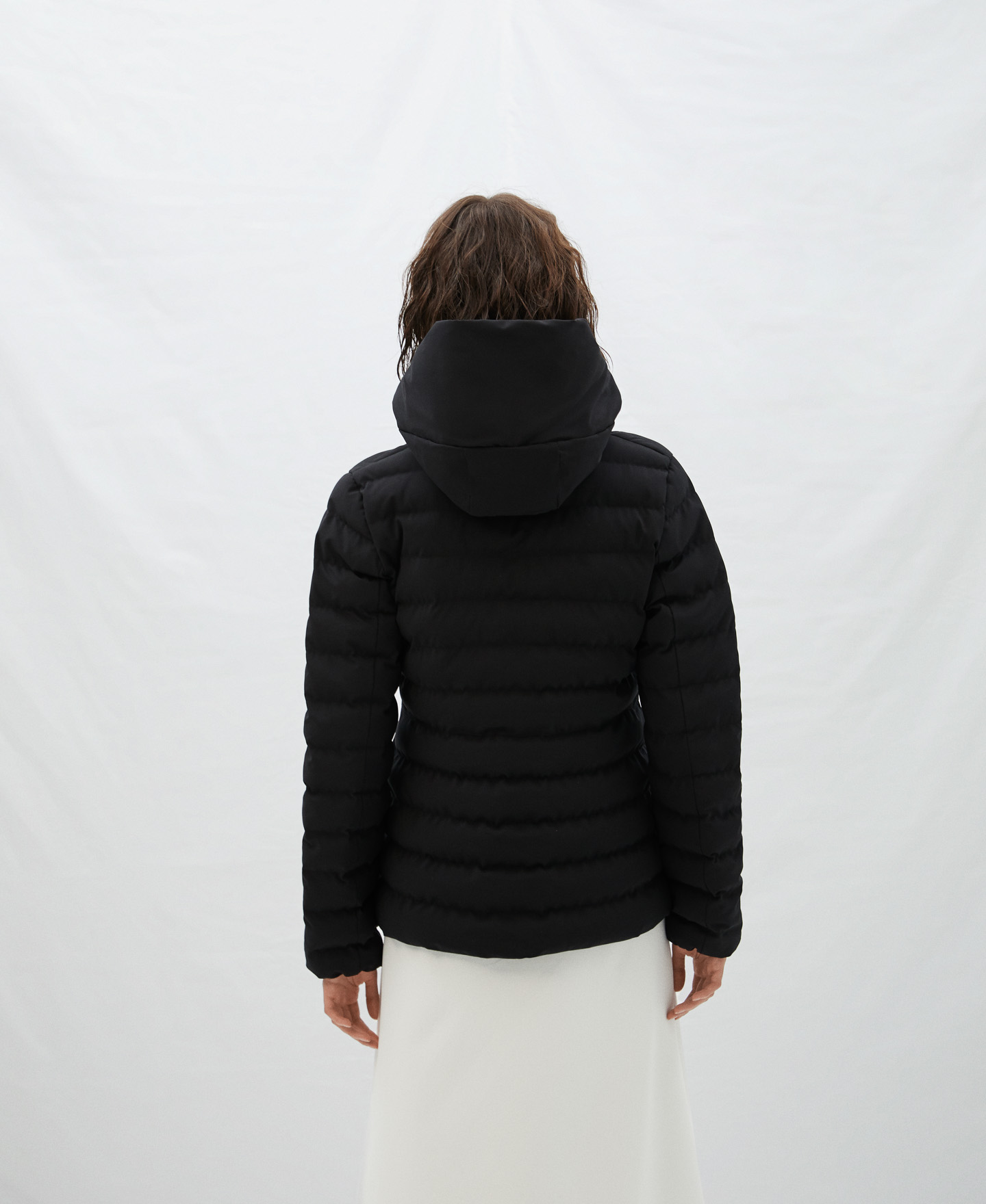 Quilted jacket with detachable hood image number 2