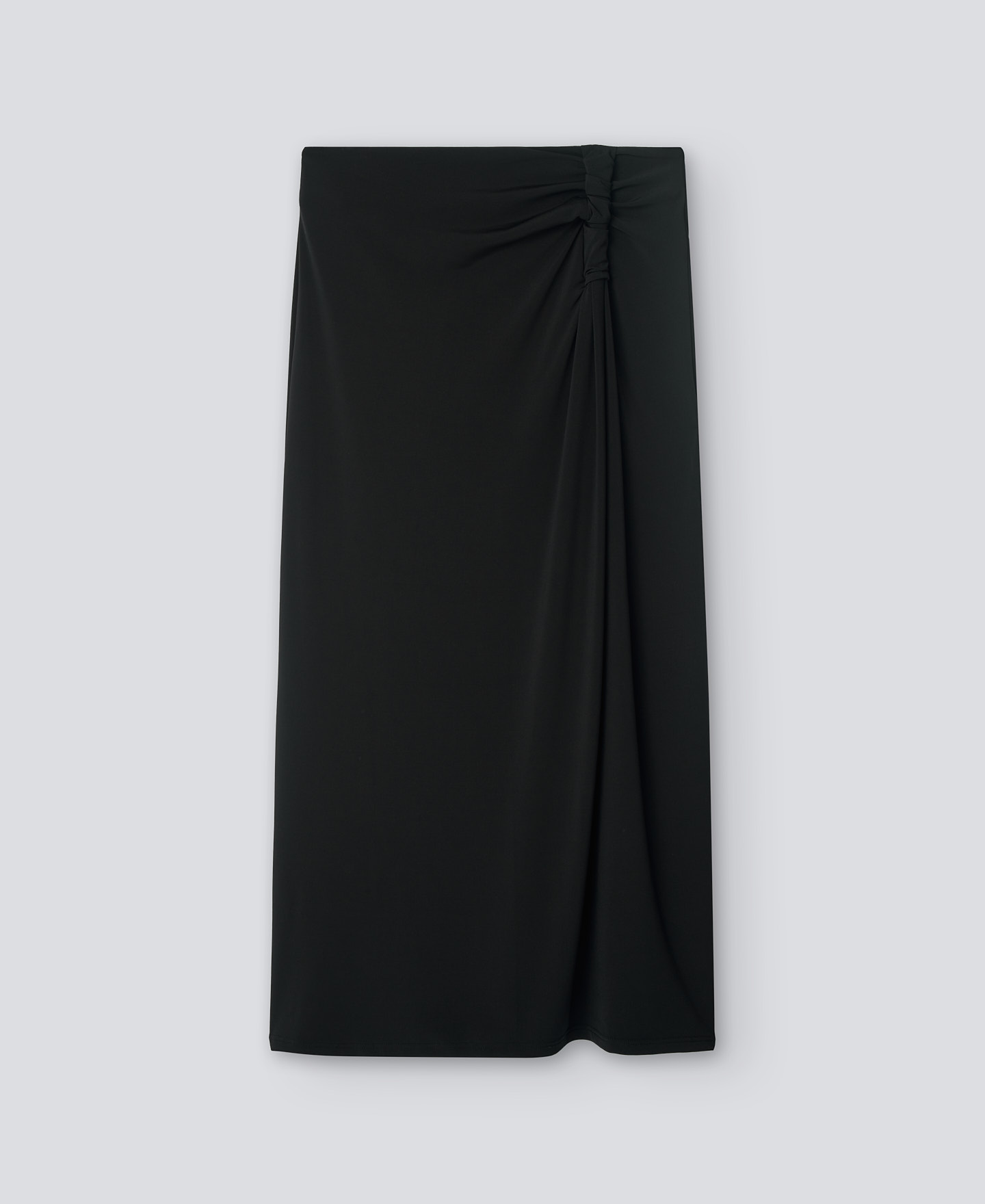 Jupe asymétrique noire pour femme image number 4