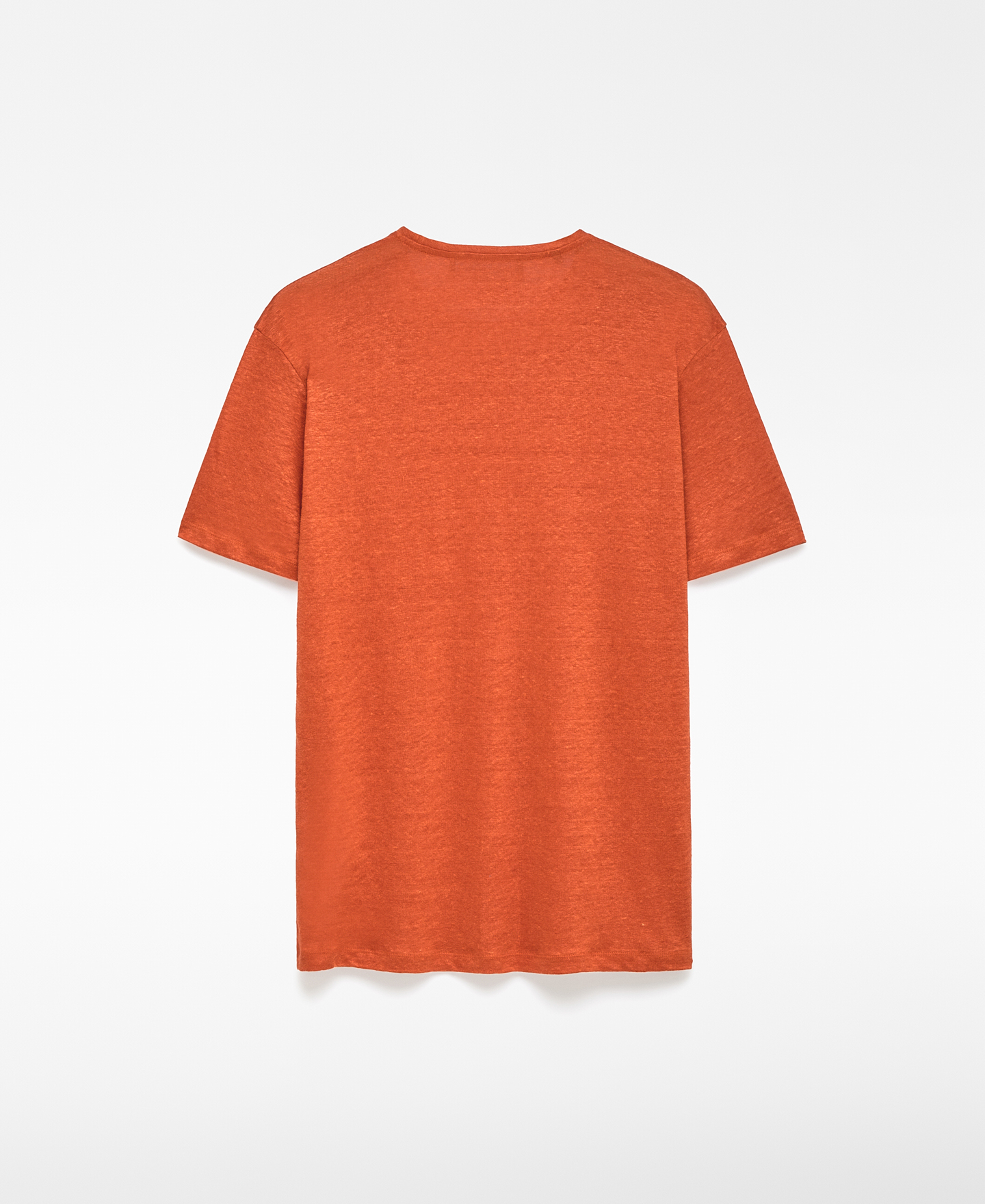 Camisola regular fit em linho europeu para homem image number 5