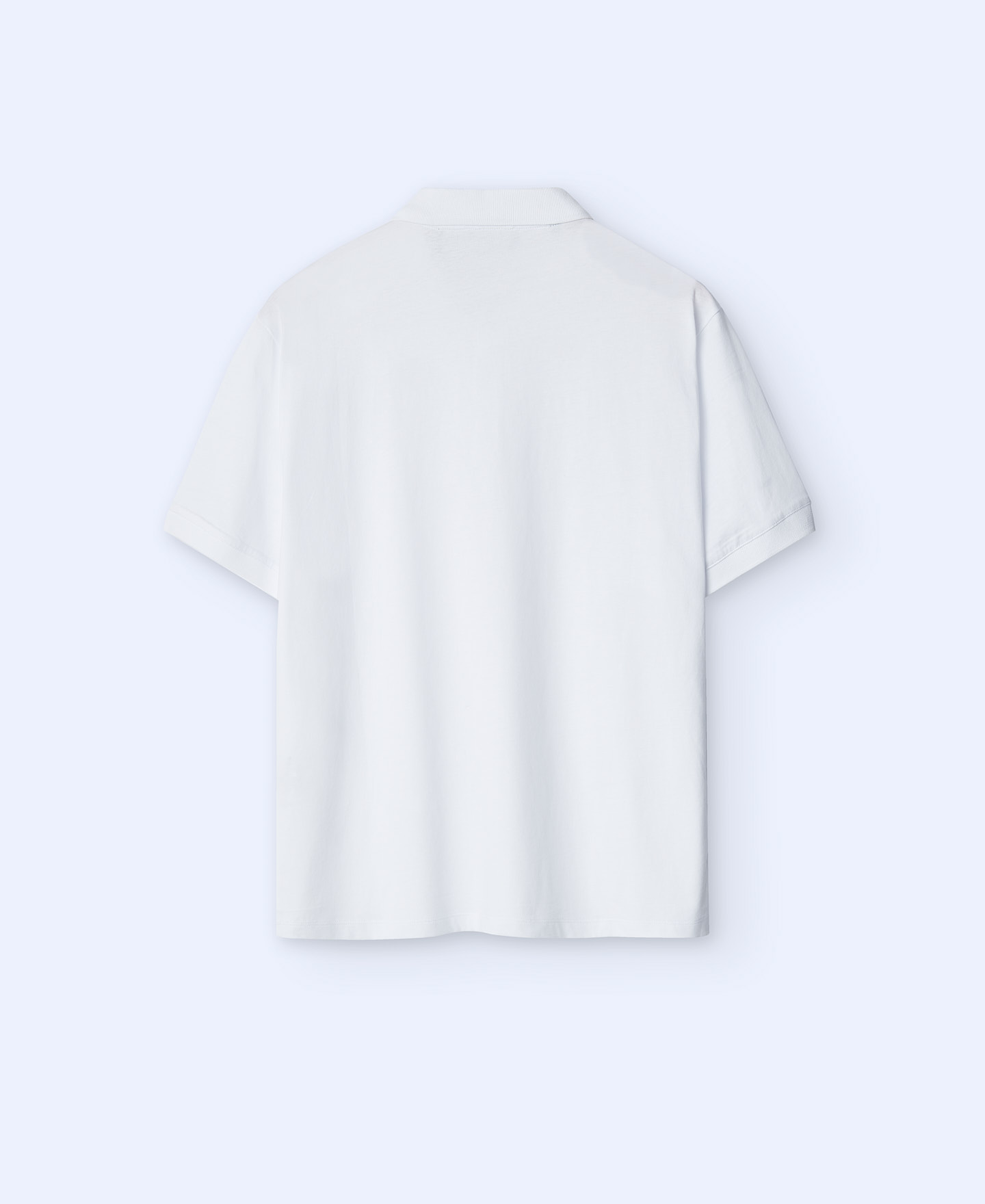 Mercerised cotton polo shirt image number 1