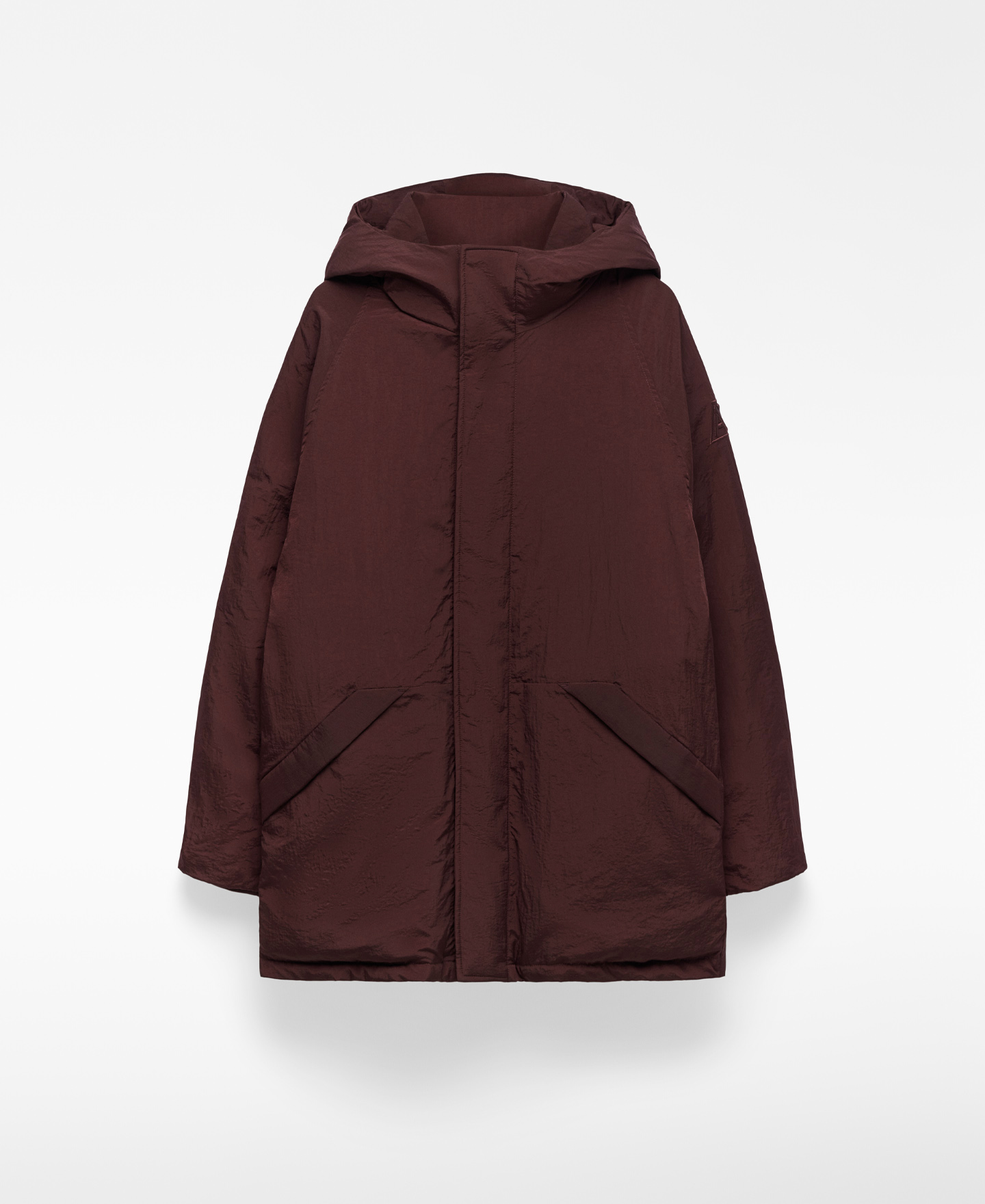 Padded parka with hood man image number 4
