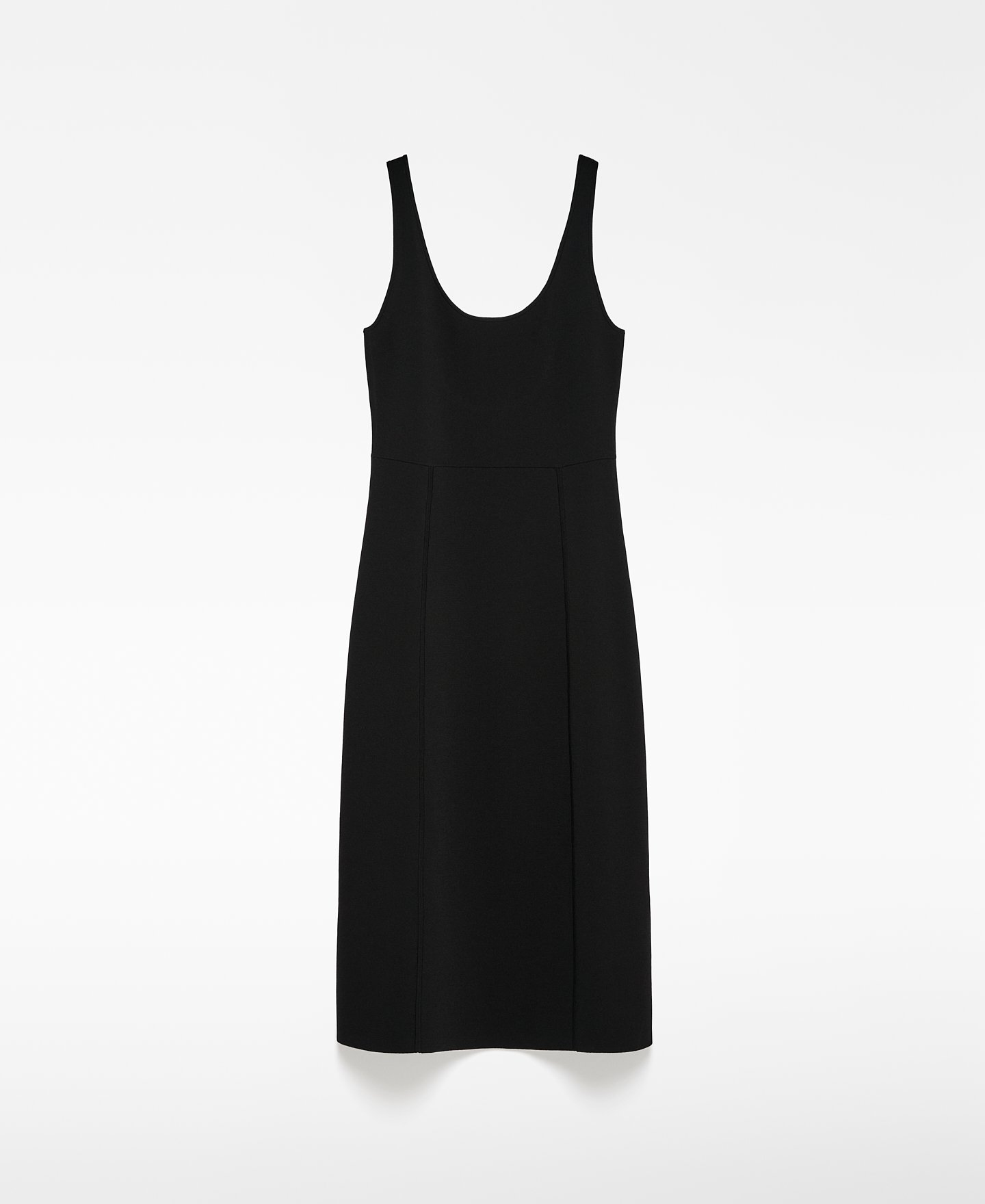 Vestido midi de malha para mulher image number 4