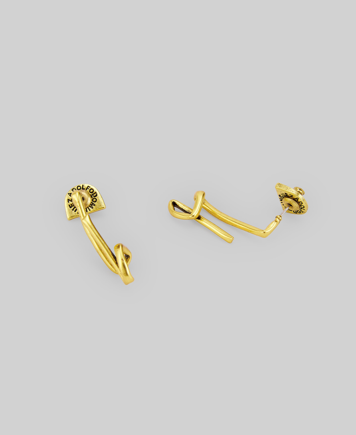 Gold earrings woman image number 1