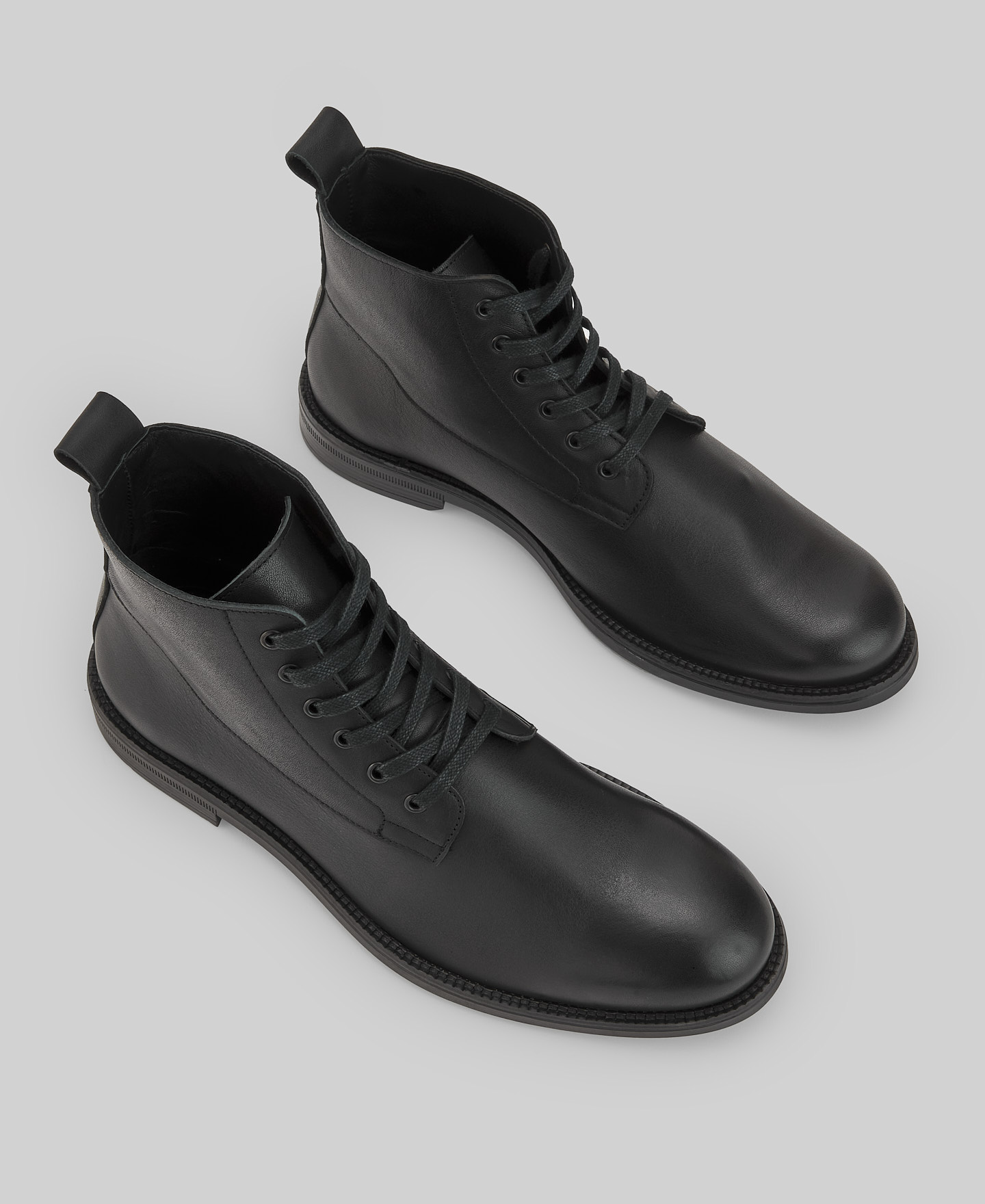 Bota cordones piel responsable hombre image number 1