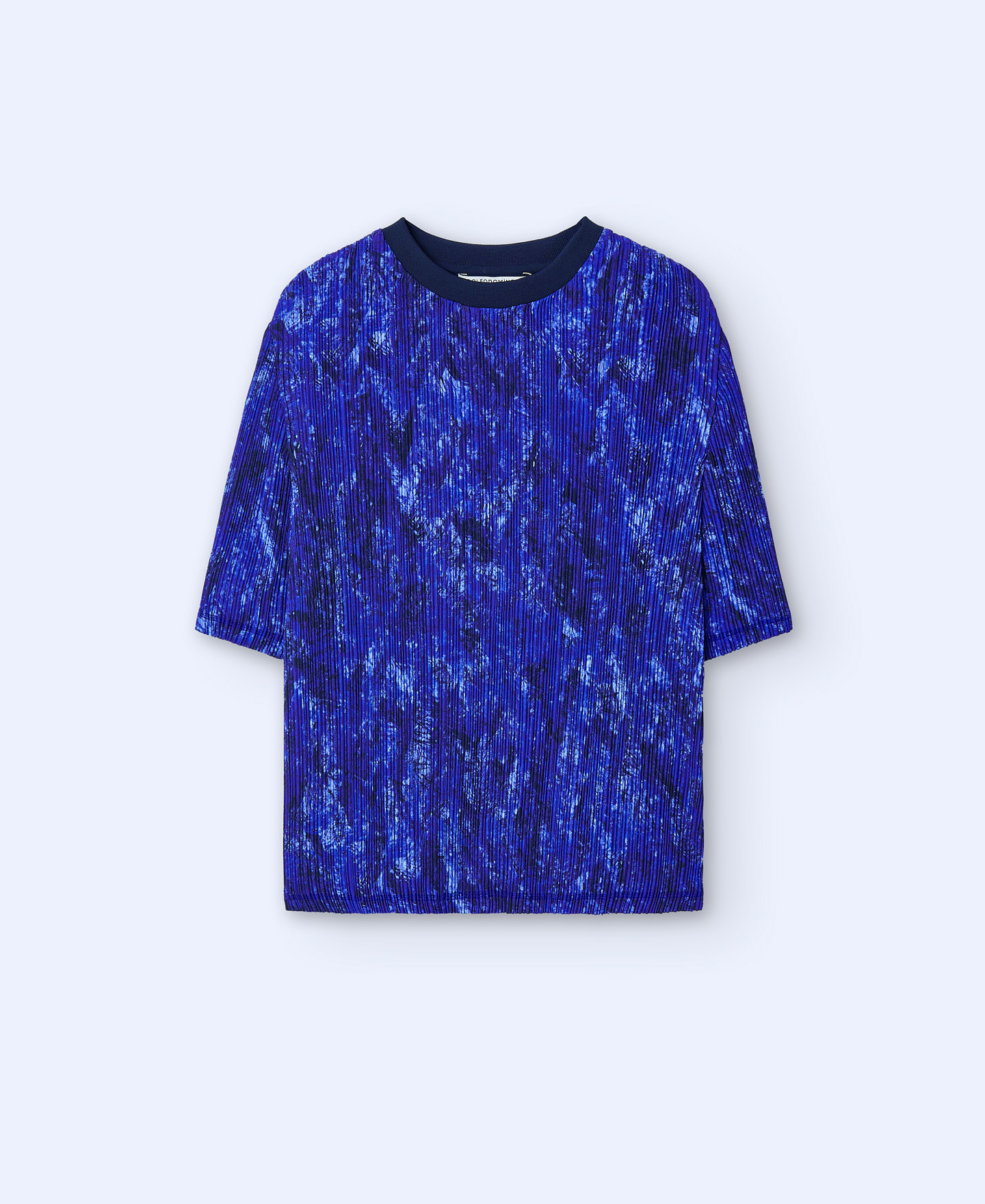 Crinkle printed T-shirt image number 4