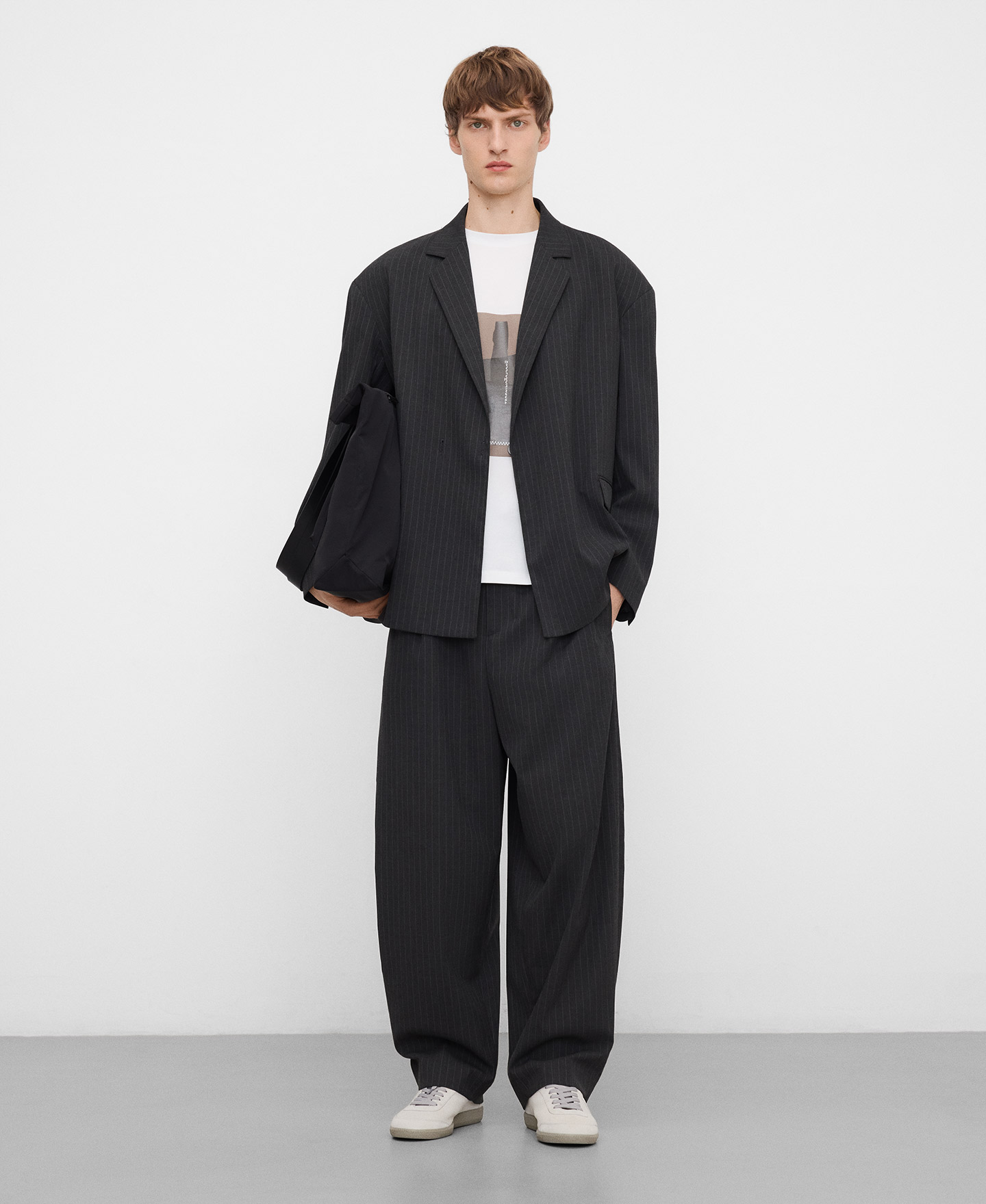 Cotton printed T-shirt man image number 1