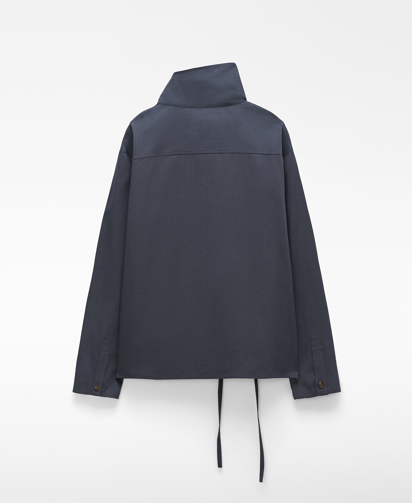 Wrap shirt with belt image number 5