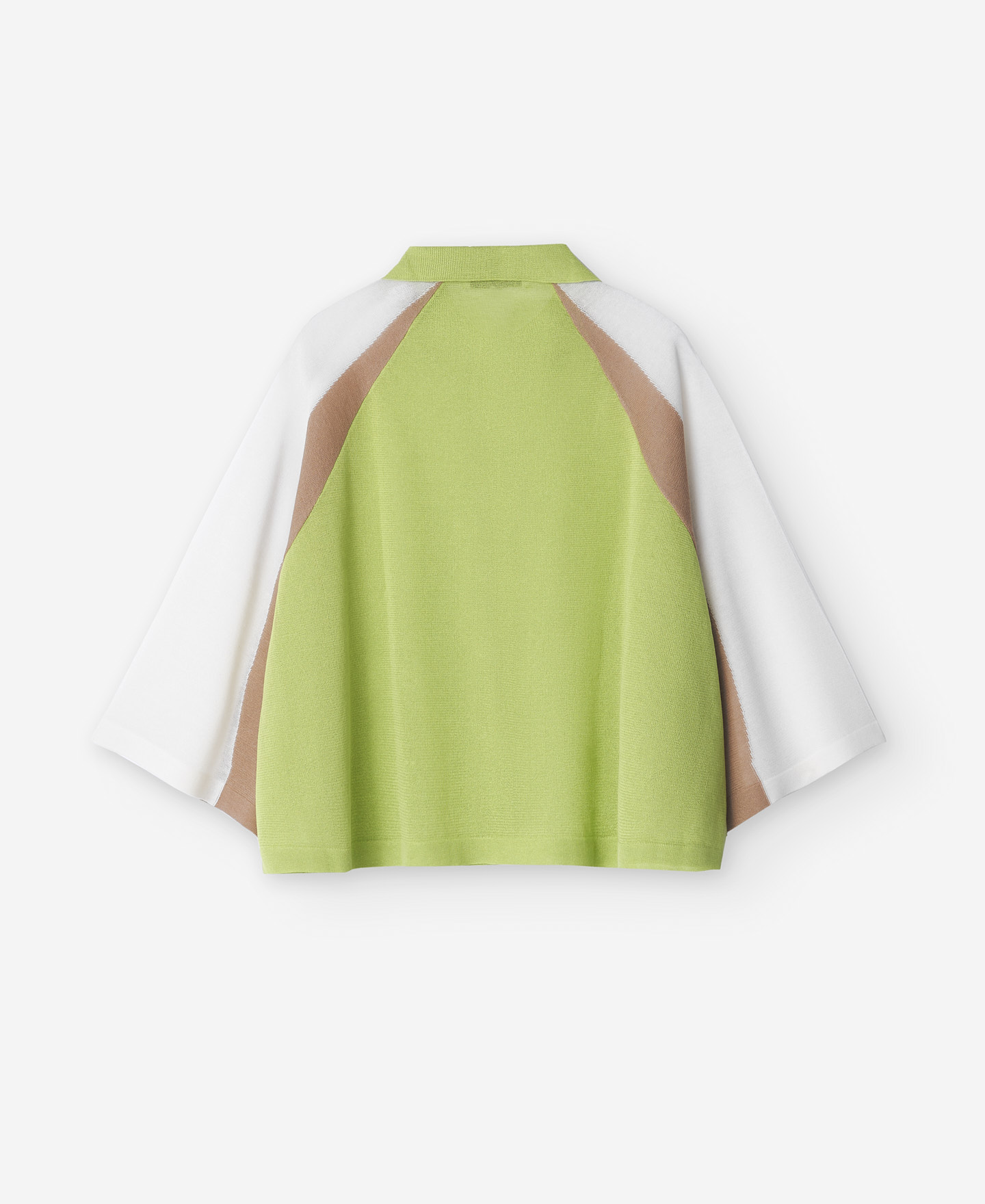 Semitransparent knitted jacket image number 5