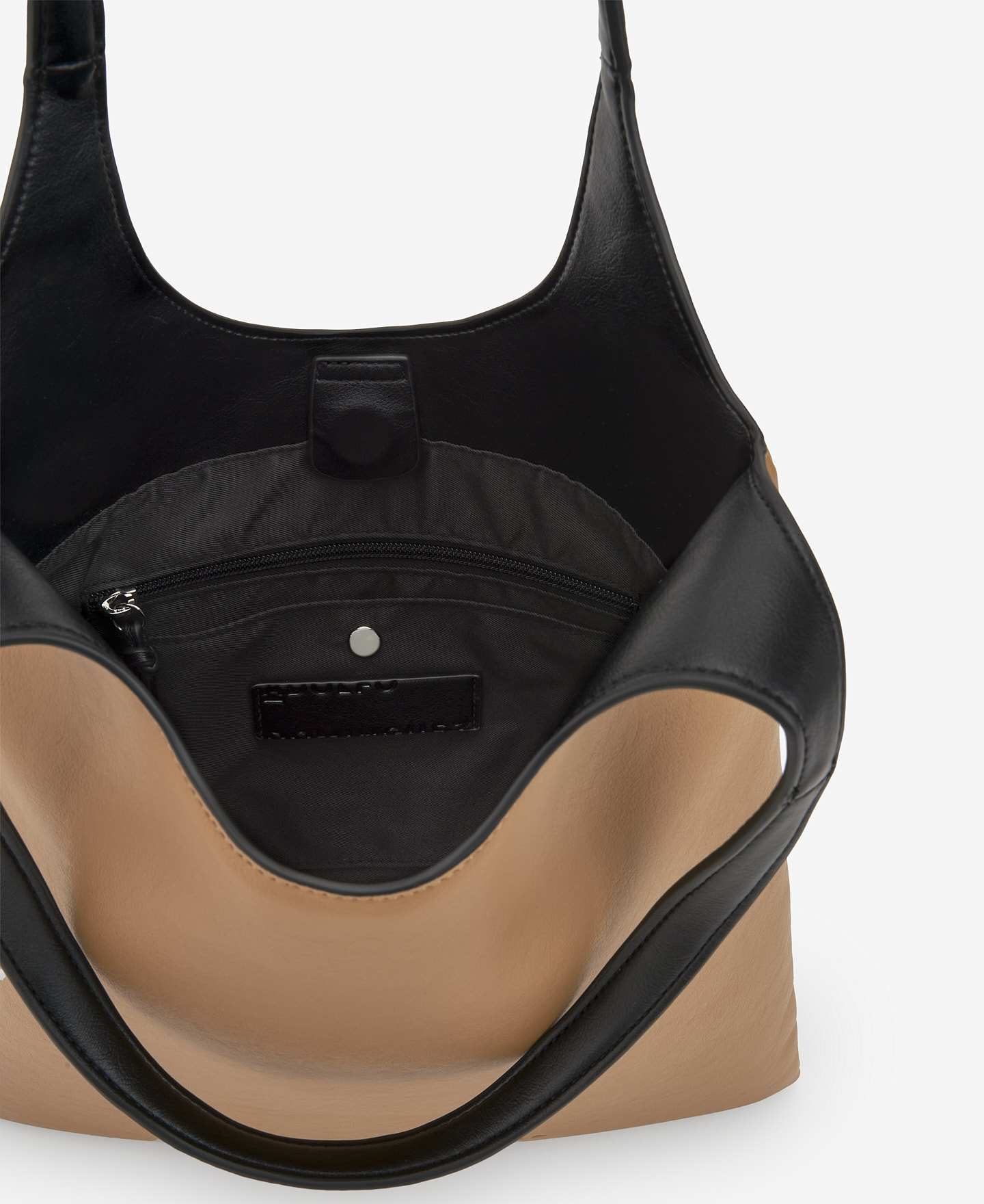 Rounded handles shopper bag image number 2