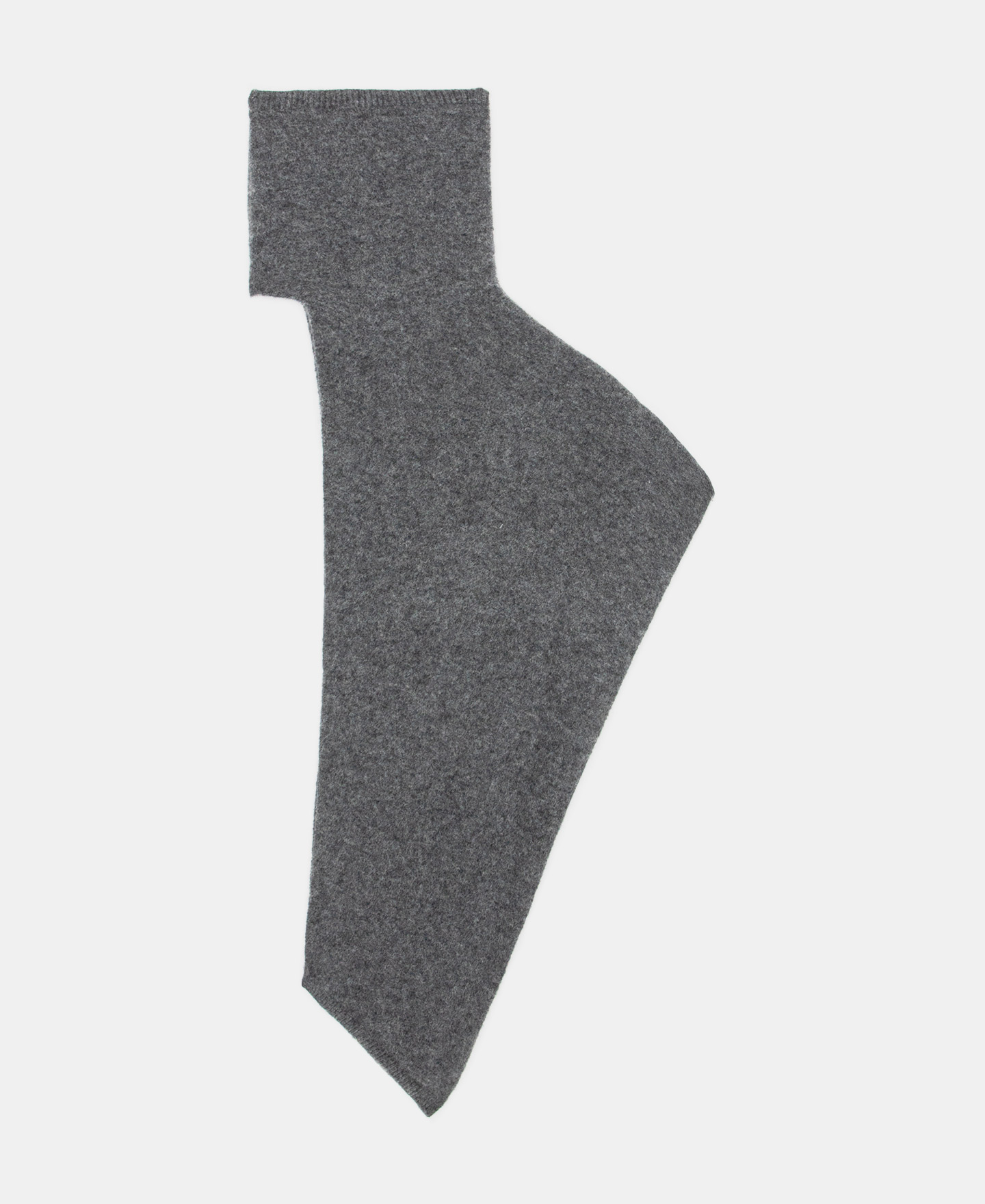 Wool and alpaca scarf with collar image number 7