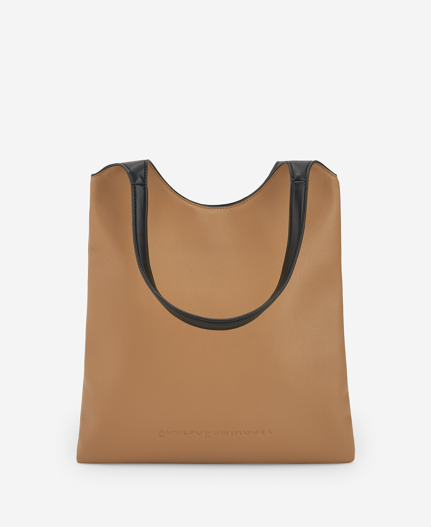 Rounded handles shopper bag image number 0