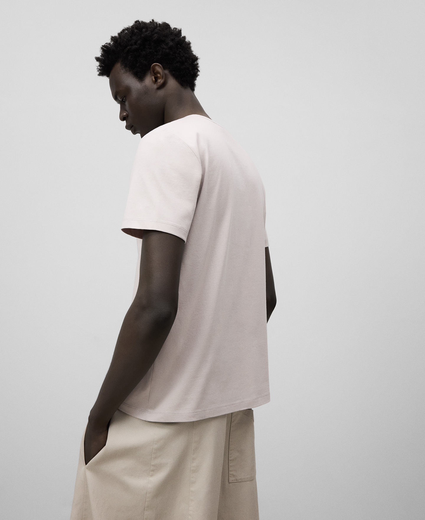 Cotton T-shirt man image number 2