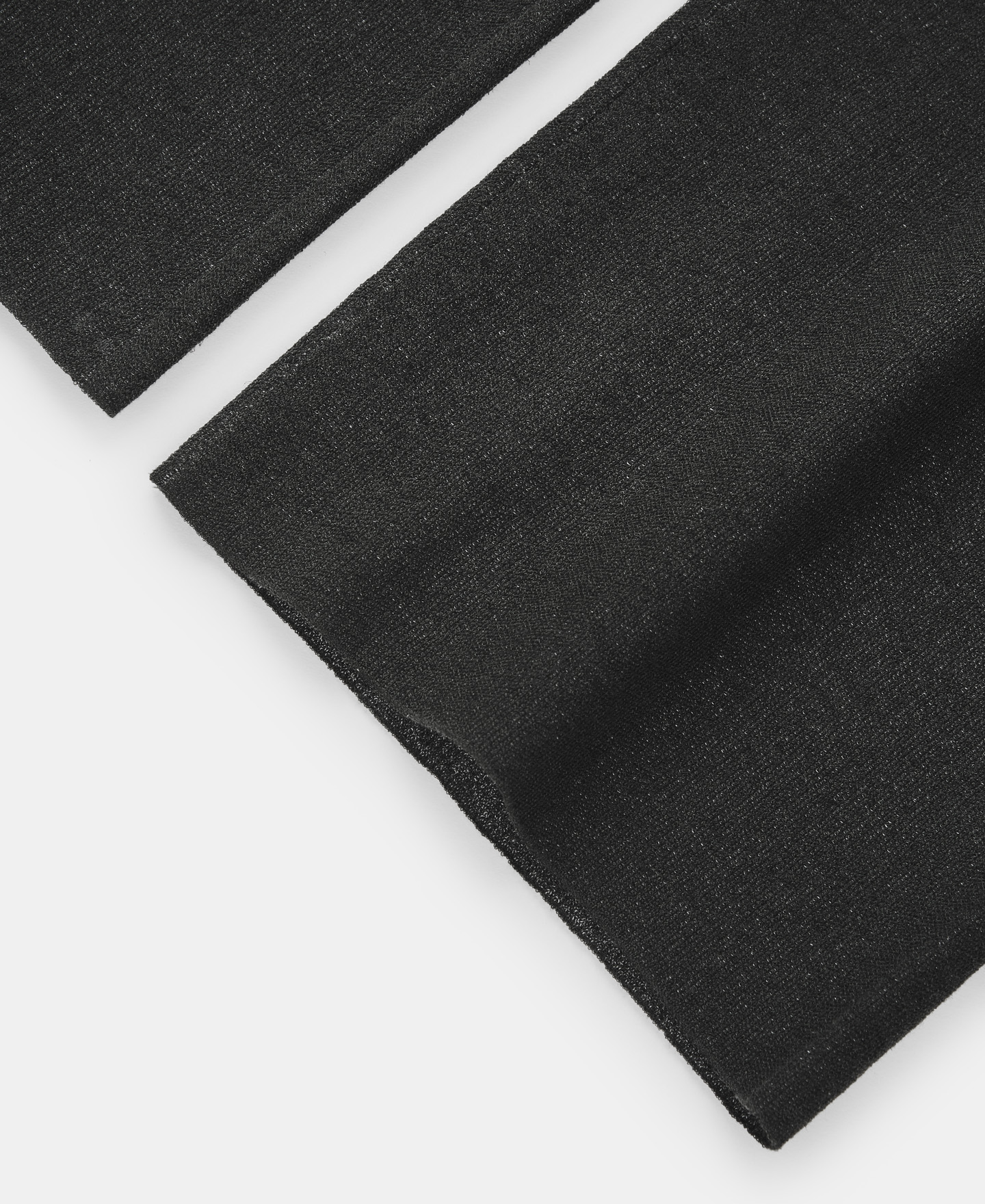 Two-colour linen jaquard trousers image number 6