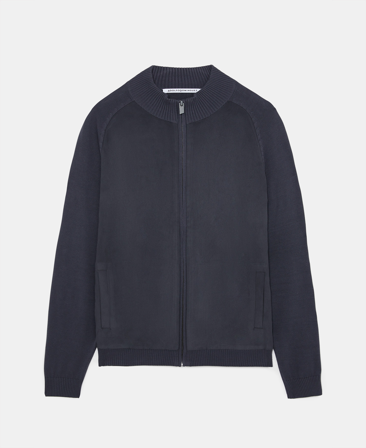 Chaqueta de punto con cremallera image number 4